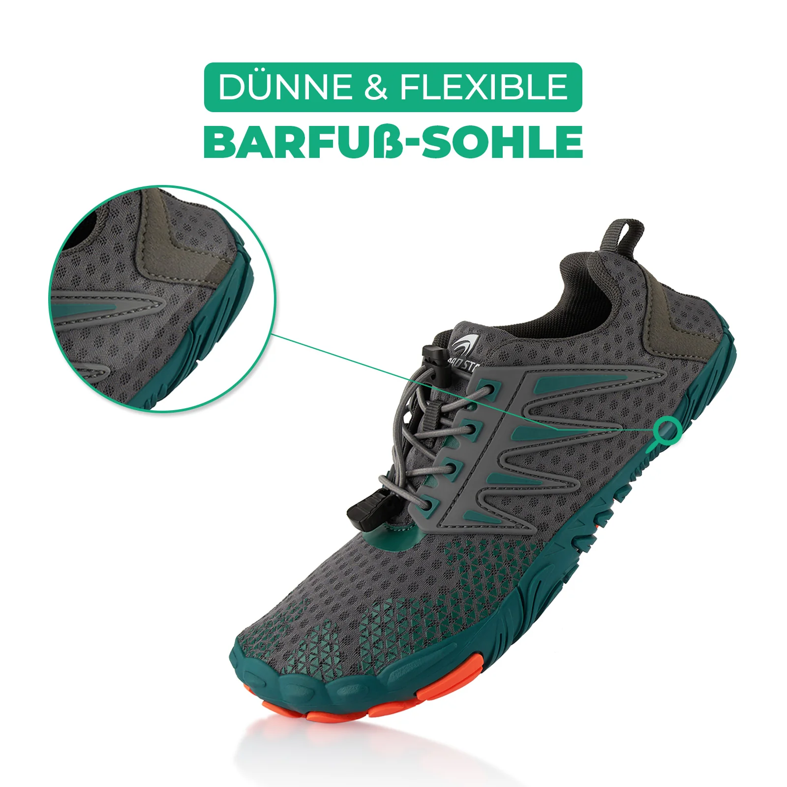 Barfußschuhe Atmungsaktive Sneaker Wasserschuhe - Image 3
