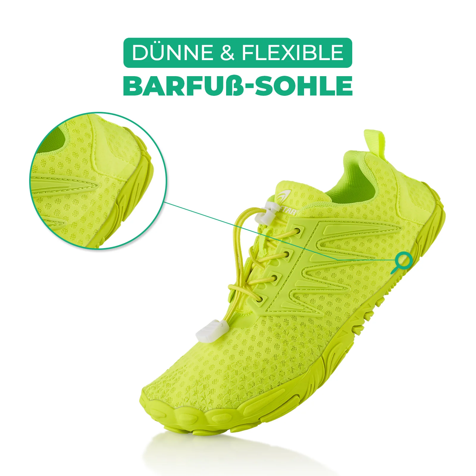 Barfußschuhe Atmungsaktive Sneaker Wasserschuhe - Image 3