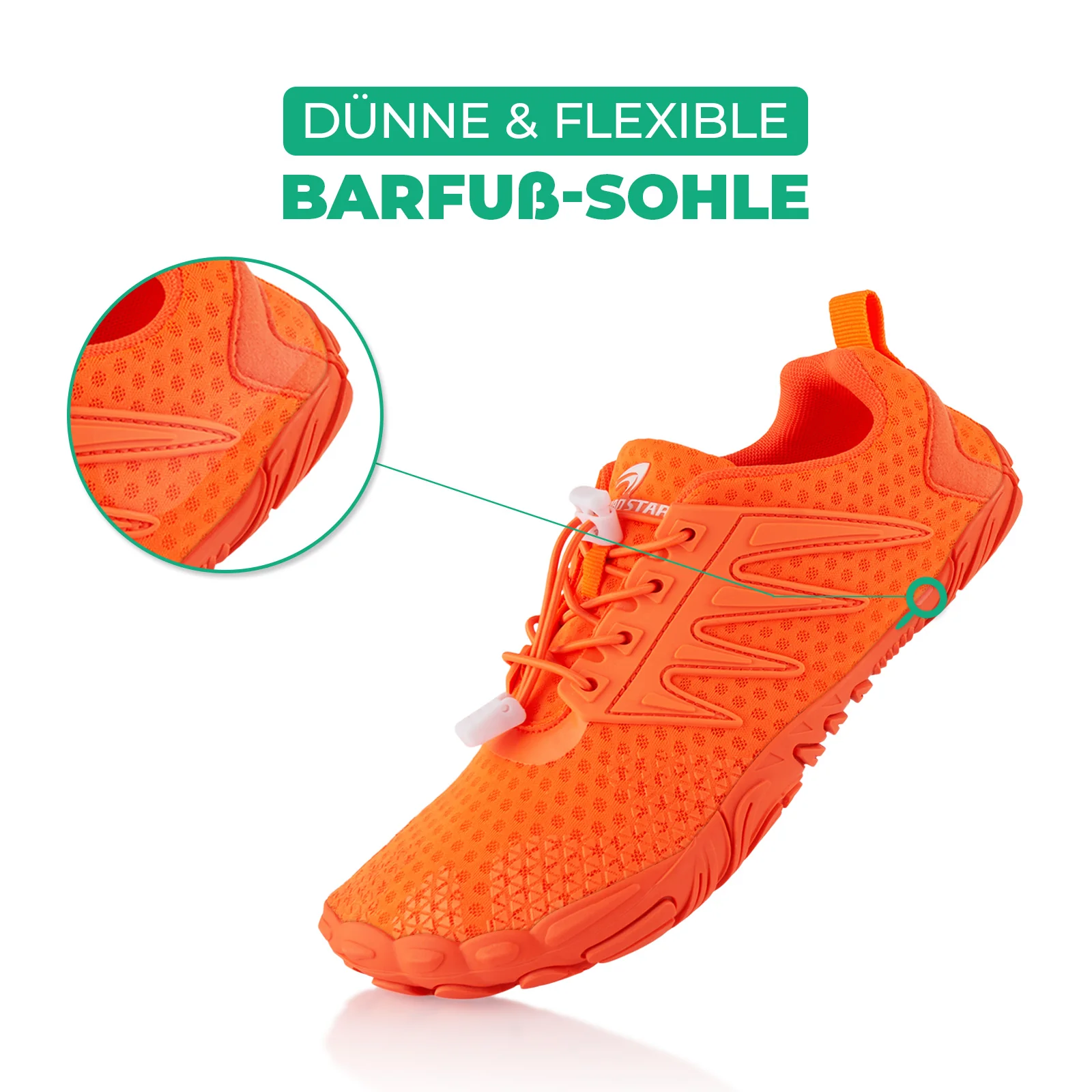 Barfußschuhe Atmungsaktive Sneaker Wasserschuhe - Image 3