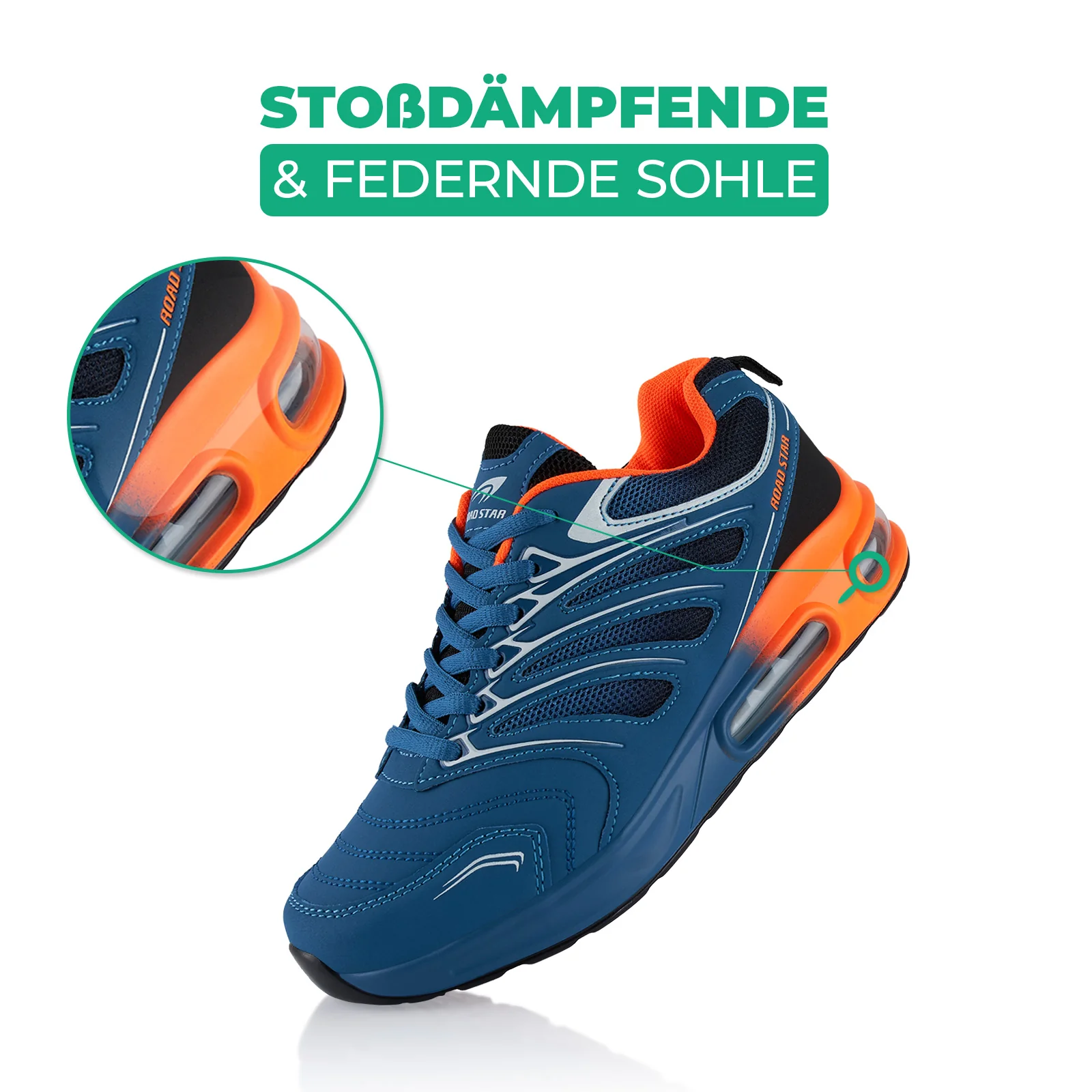 Sneaker Gedämpfte Sohle Sportschuhe - Image 3