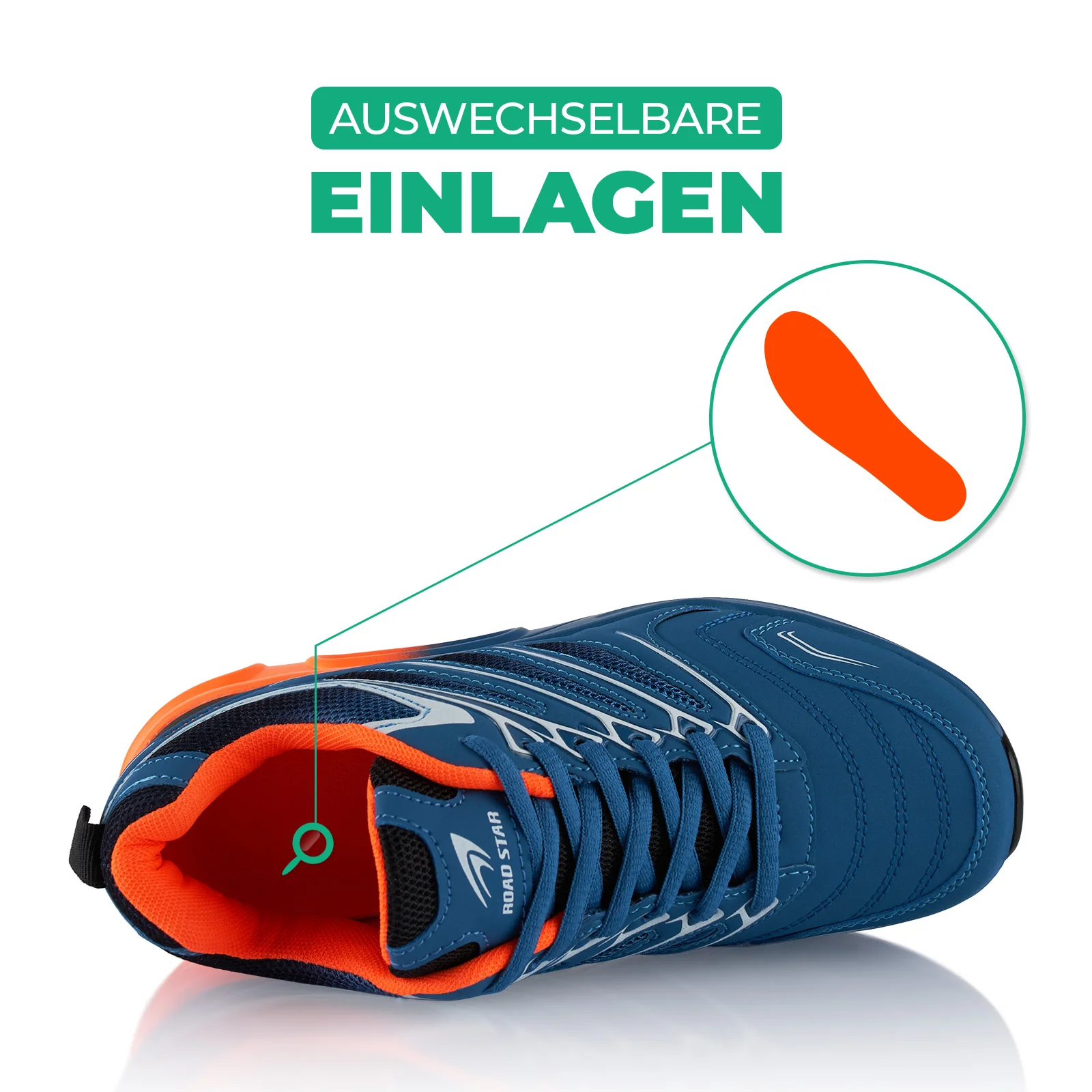 Sneaker Gedämpfte Sohle Sportschuhe - Image 5