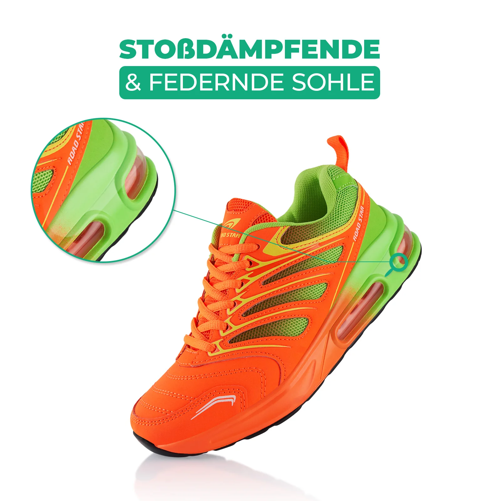 Sneaker Gedämpfte Sohle Sportschuhe - Image 3