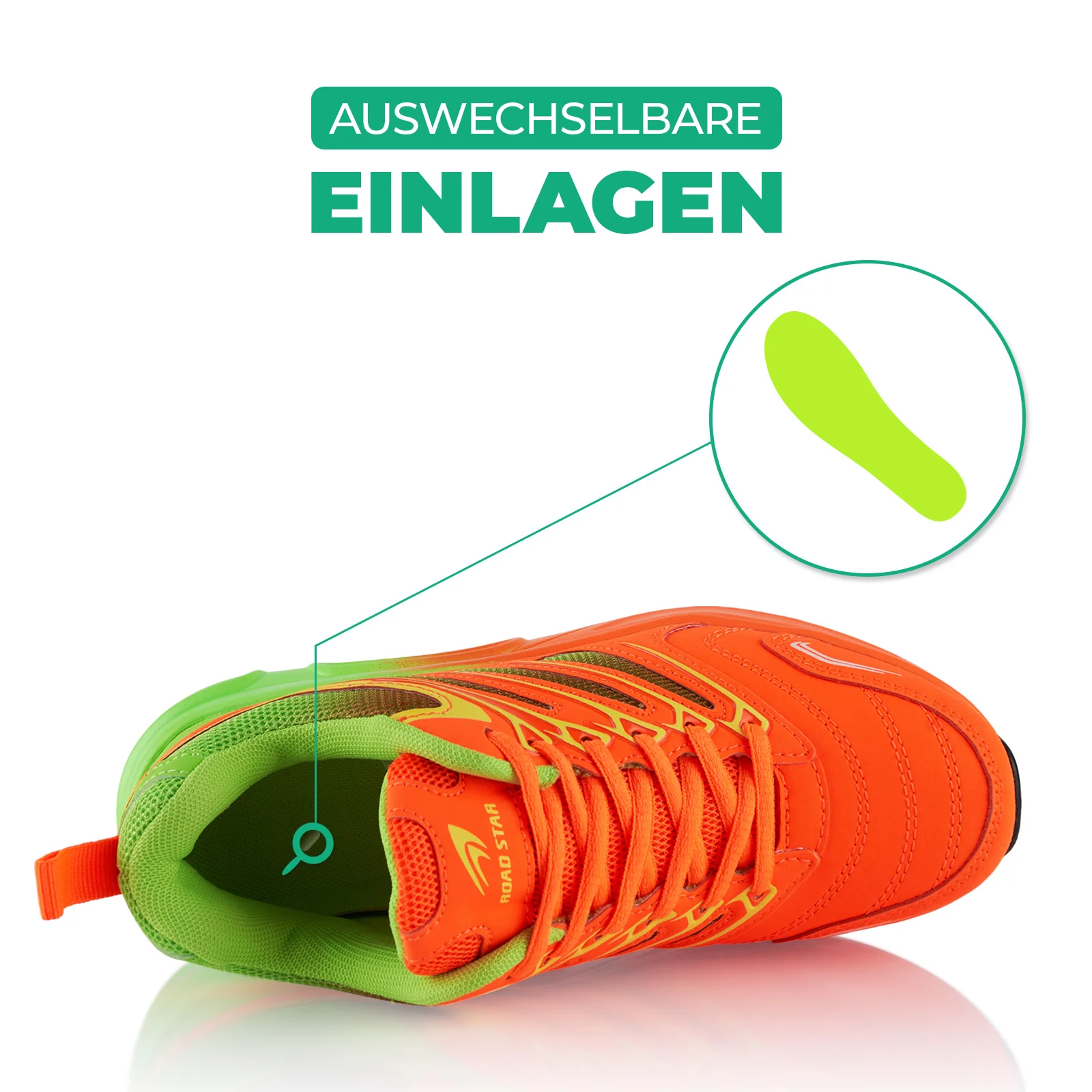 Sneaker Gedämpfte Sohle Sportschuhe - Image 5