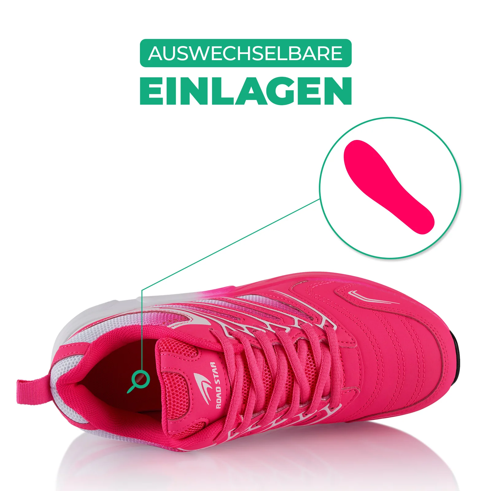 Sneaker Gedämpfte Sohle Sportschuhe - Image 5