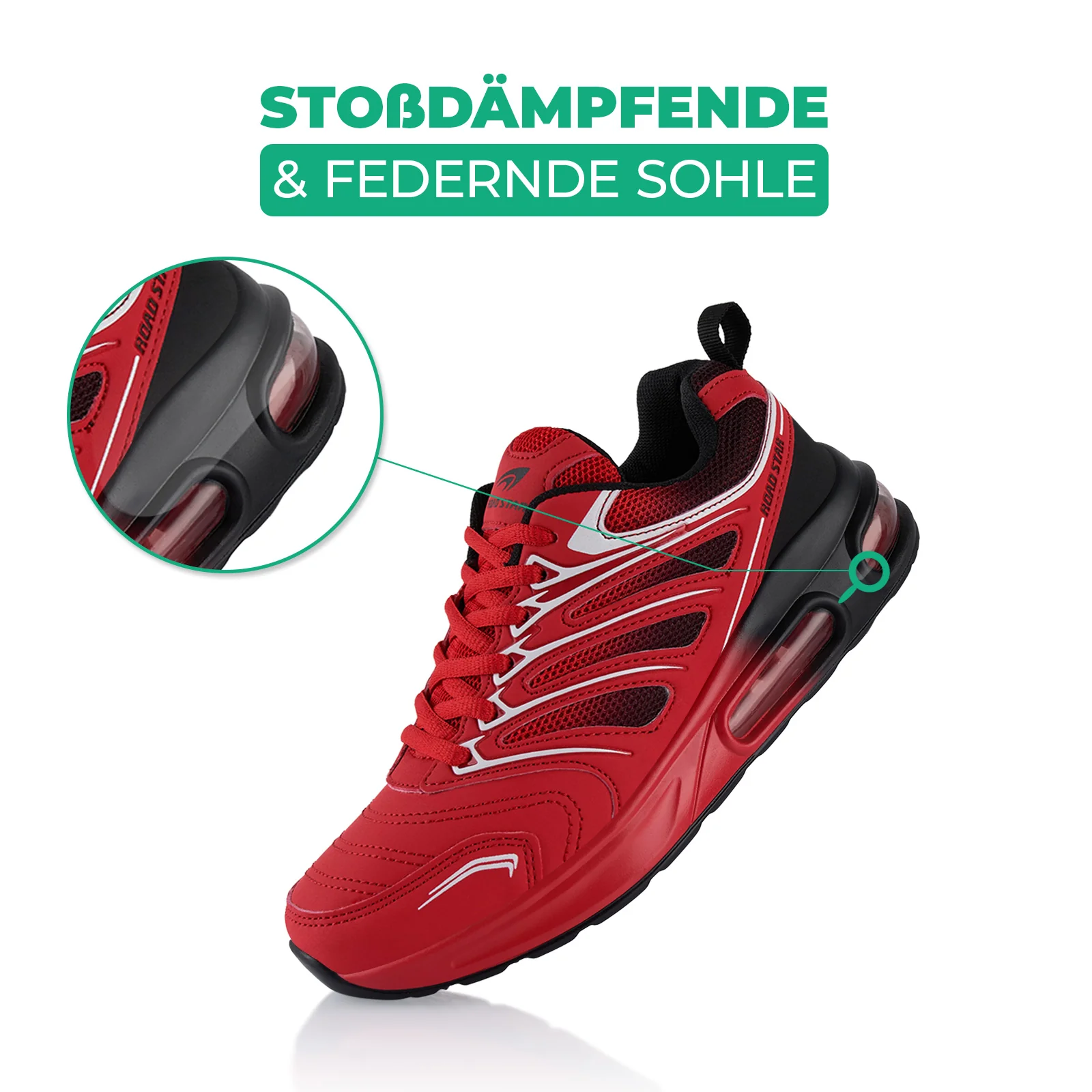 Sneaker Gedämpfte Sohle Sportschuhe - Image 3