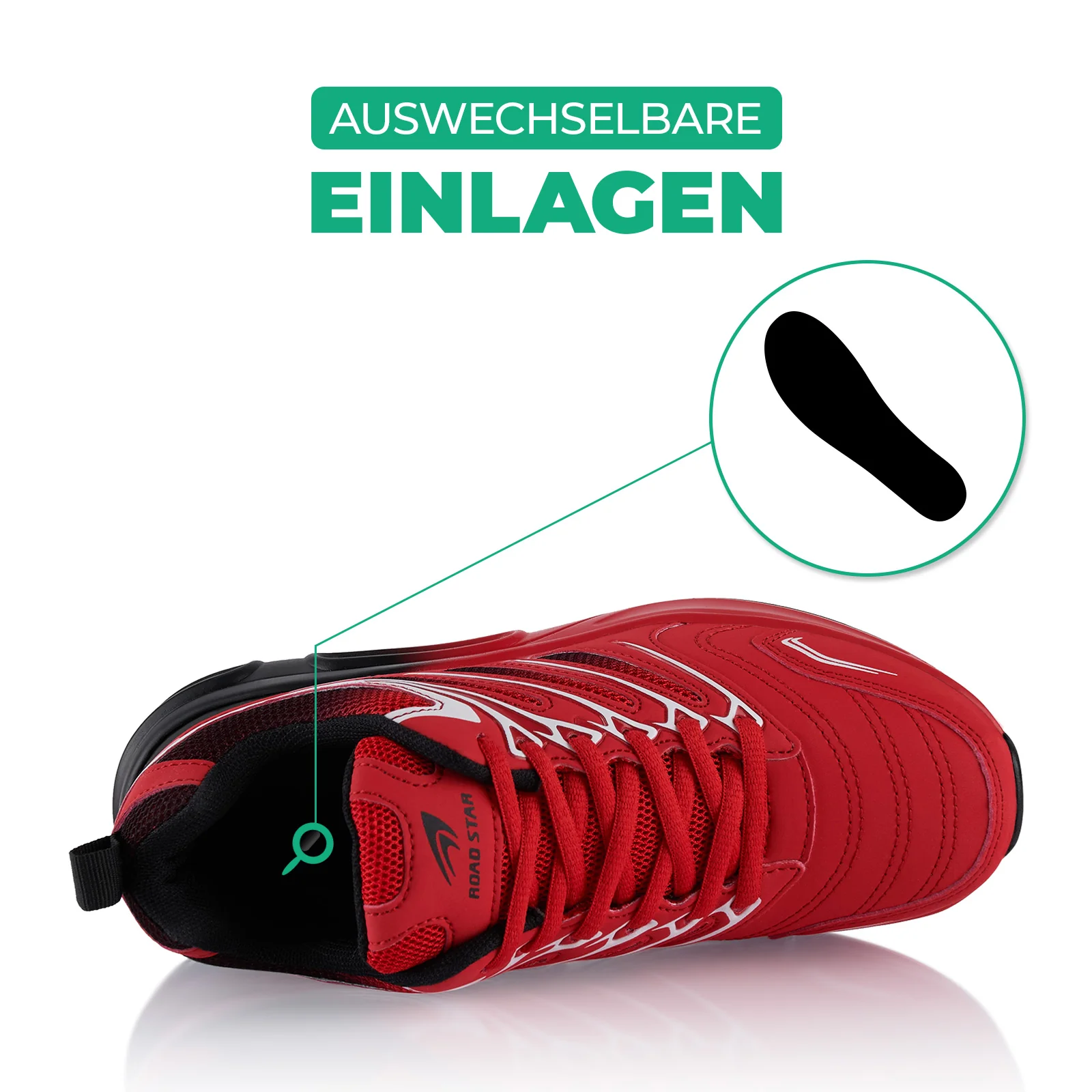 Sneaker Gedämpfte Sohle Sportschuhe - Image 5