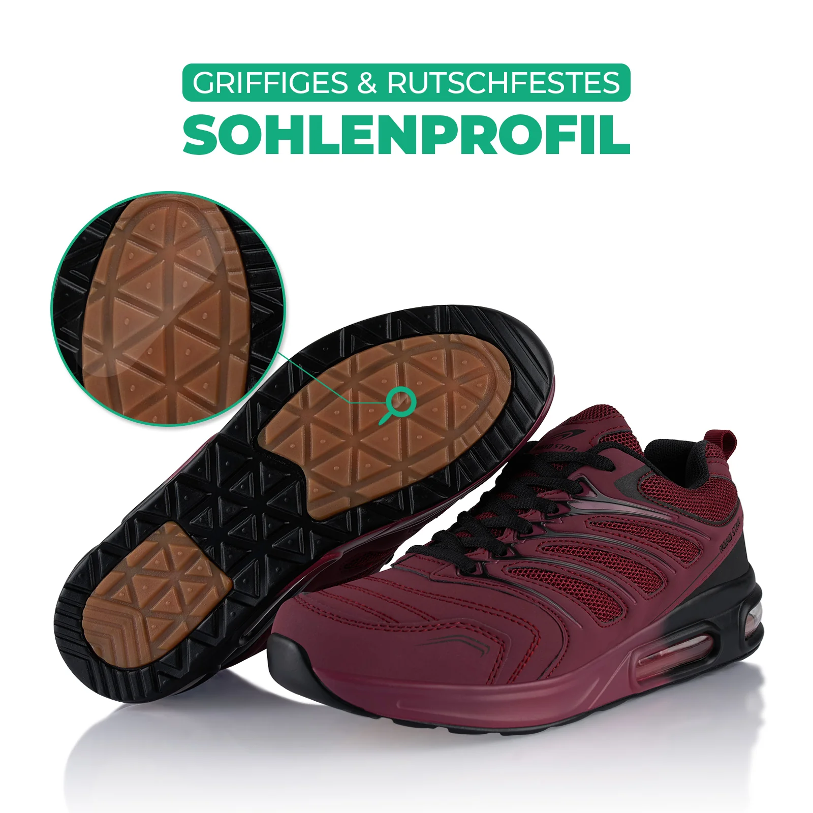Sneaker Gedämpfte Sohle Sportschuhe - Image 4