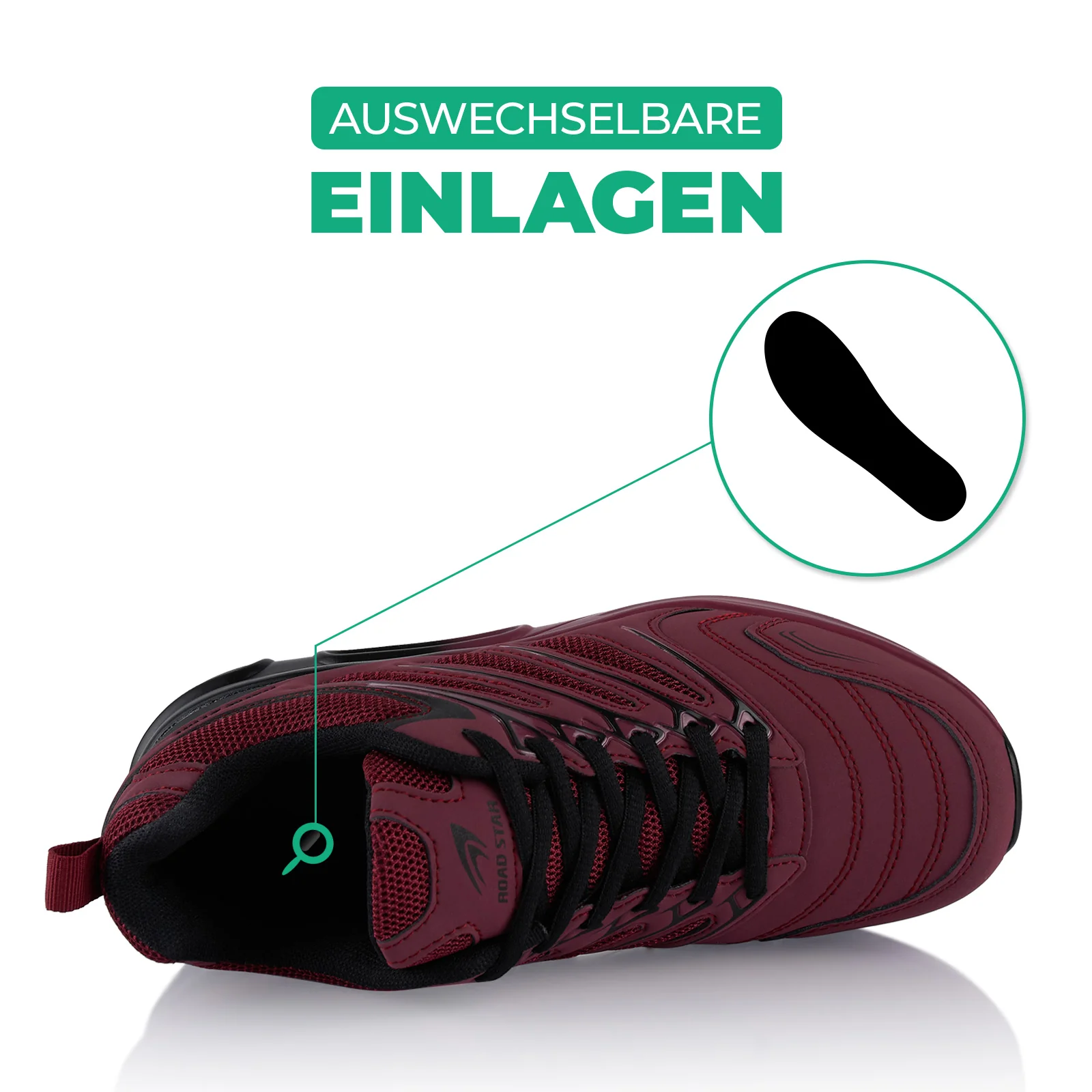 Sneaker Gedämpfte Sohle Sportschuhe - Image 5