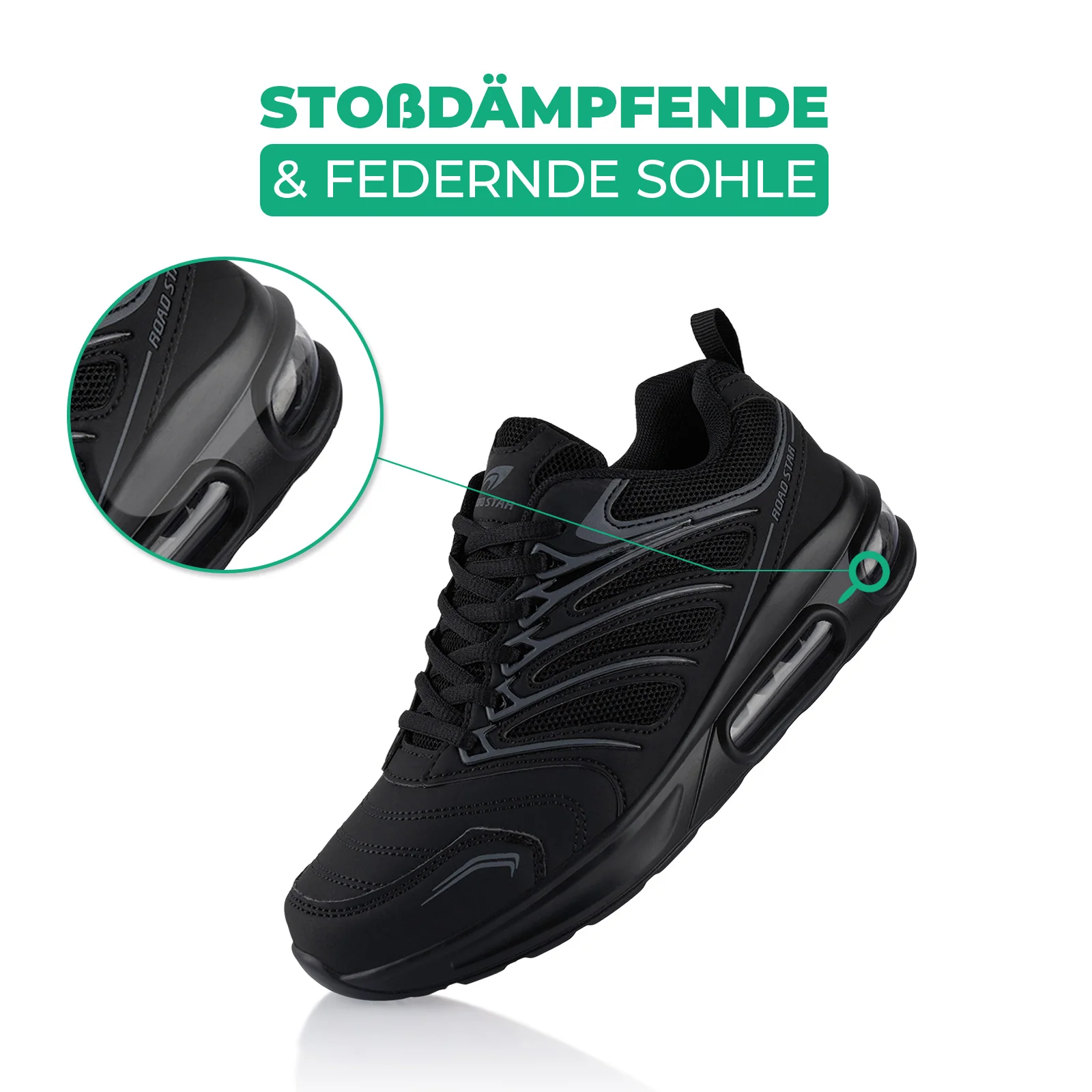 Sneaker Gedämpfte Sohle Sportschuhe - Image 3