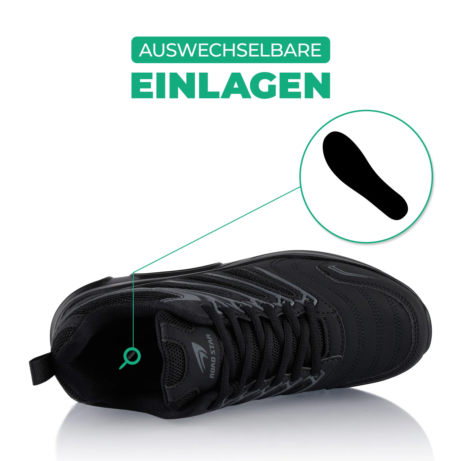 Sneaker Gedämpfte Sohle Sportschuhe - Image 5