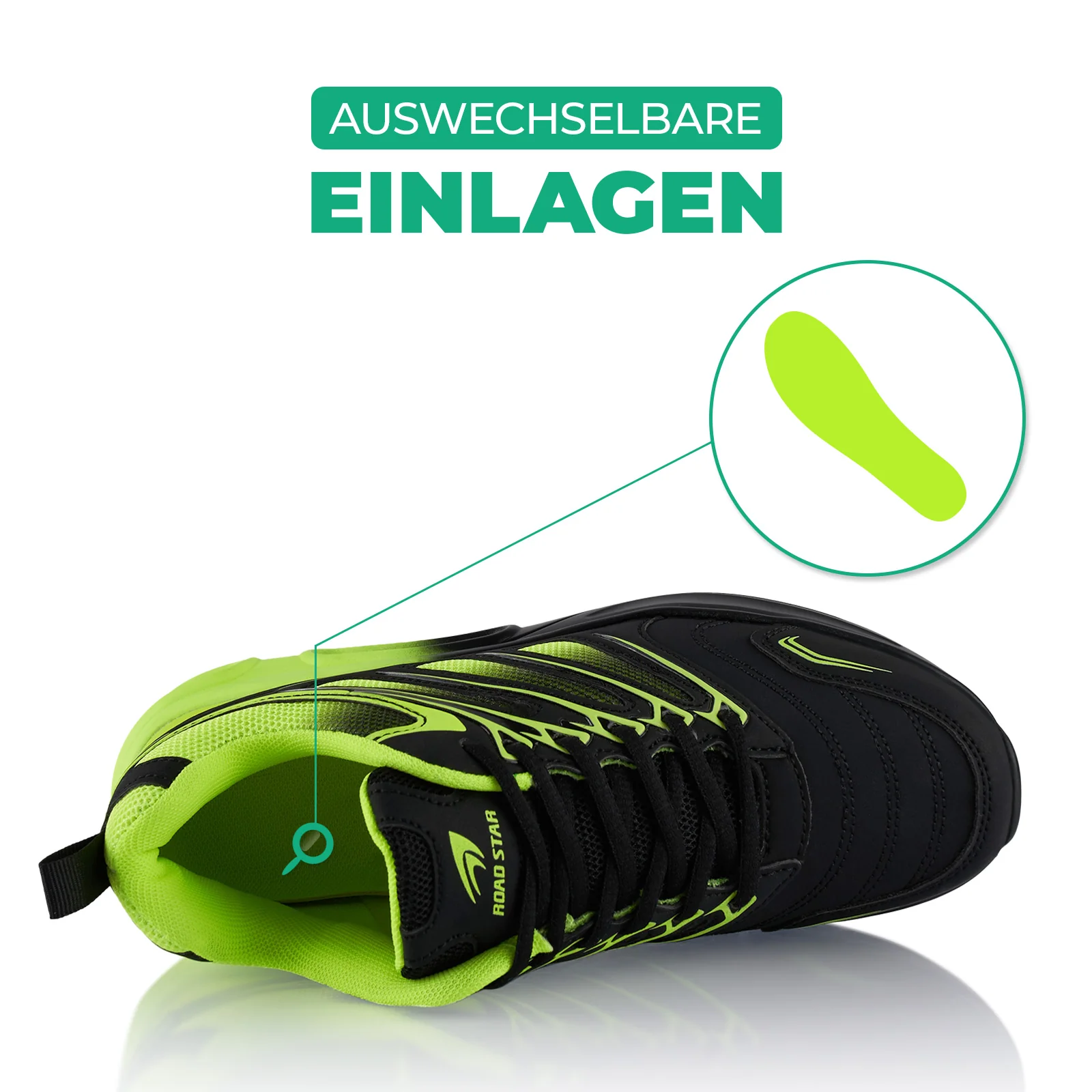 Sneaker Gedämpfte Sohle Sportschuhe - Image 5