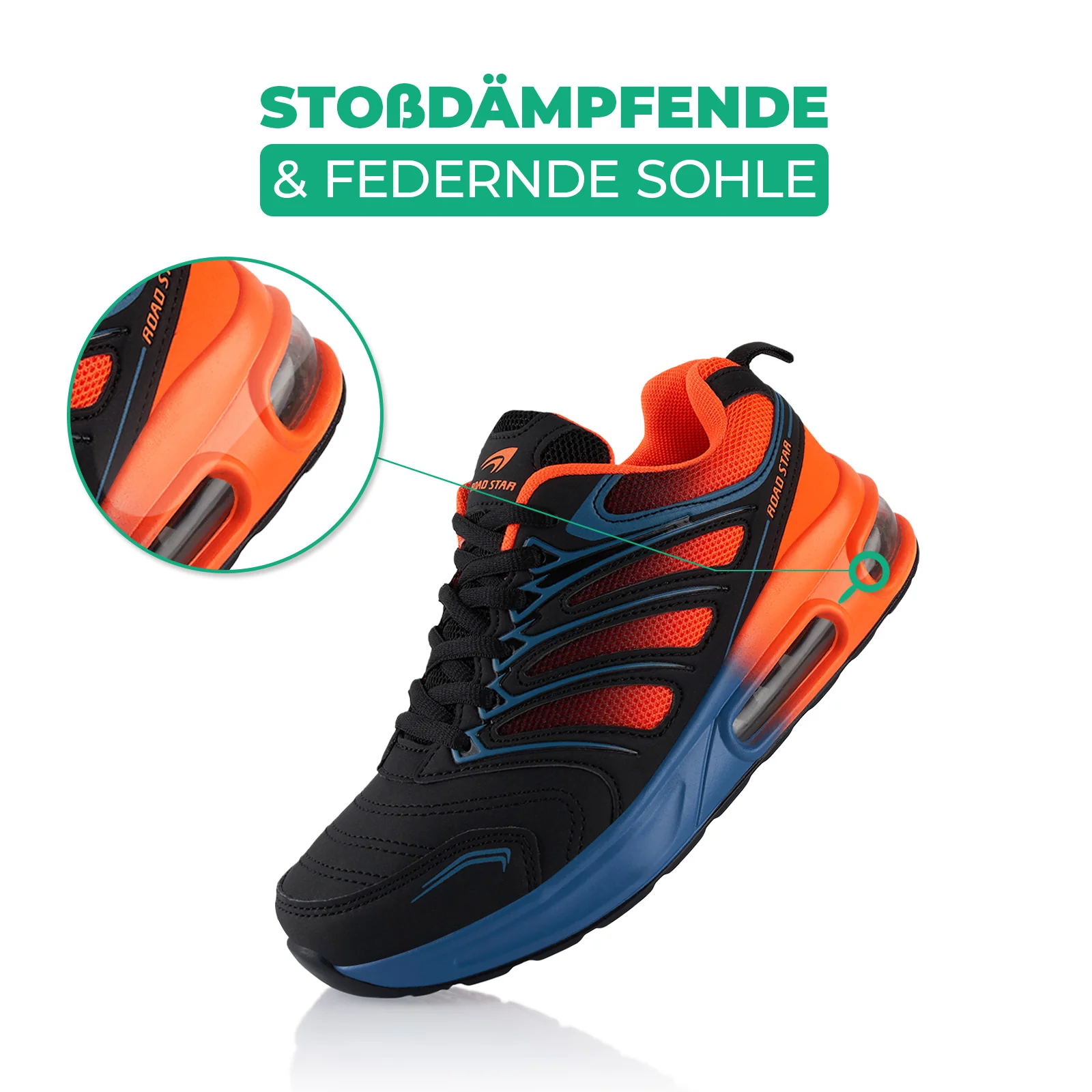 Sneaker Gedämpfte Sohle Sportschuhe - Image 3