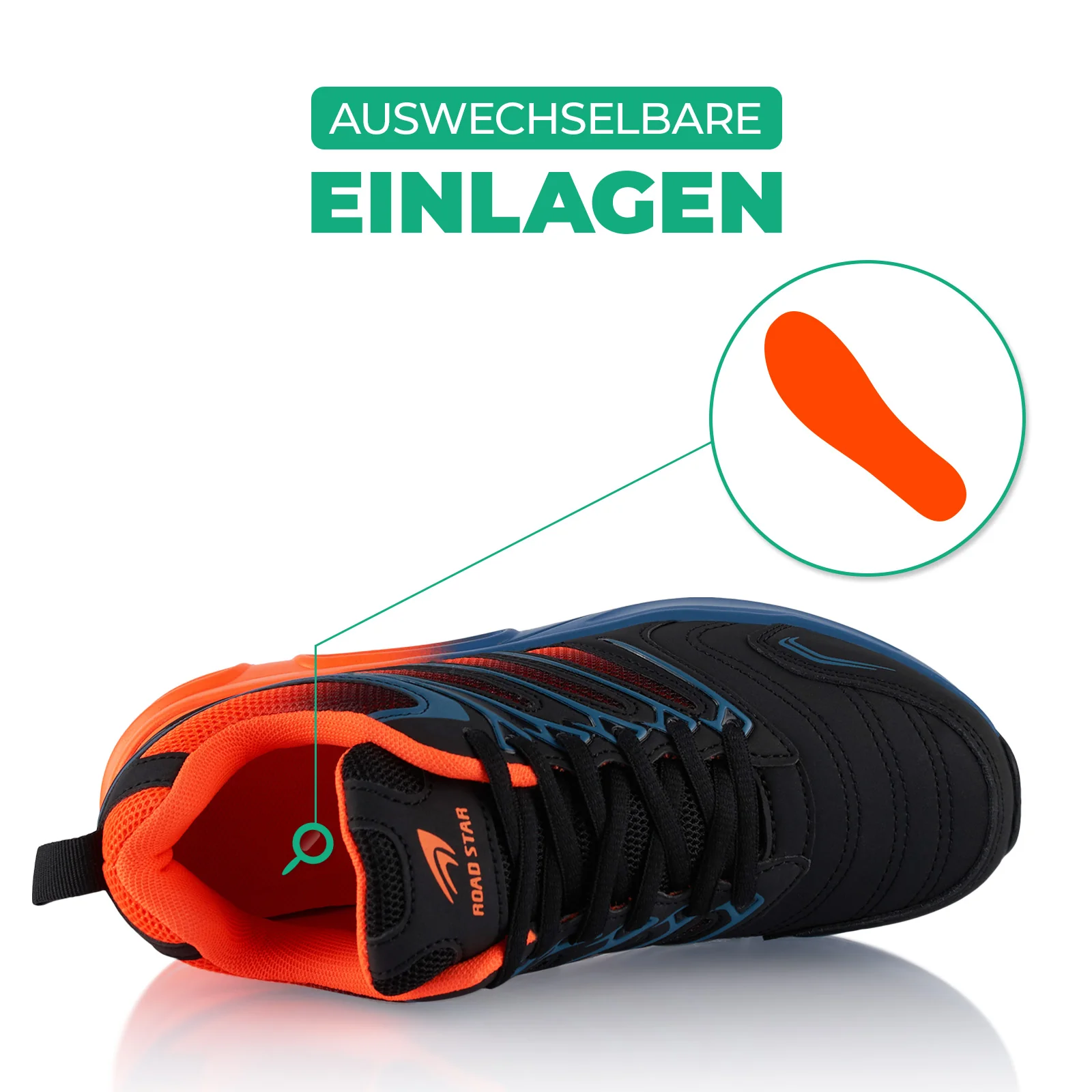 Sneaker Gedämpfte Sohle Sportschuhe - Image 5