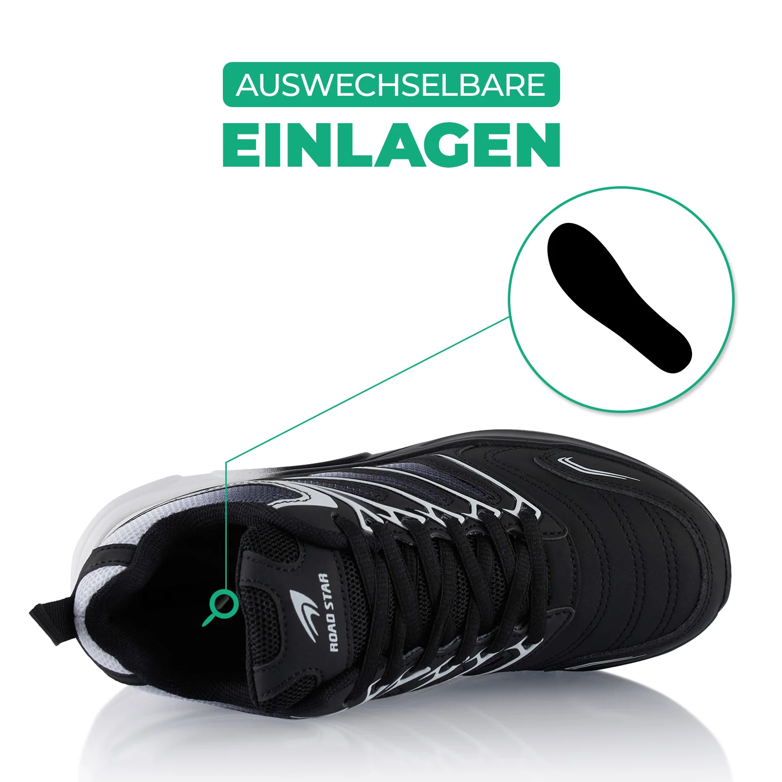 Sneaker Gedämpfte Sohle Sportschuhe - Image 5