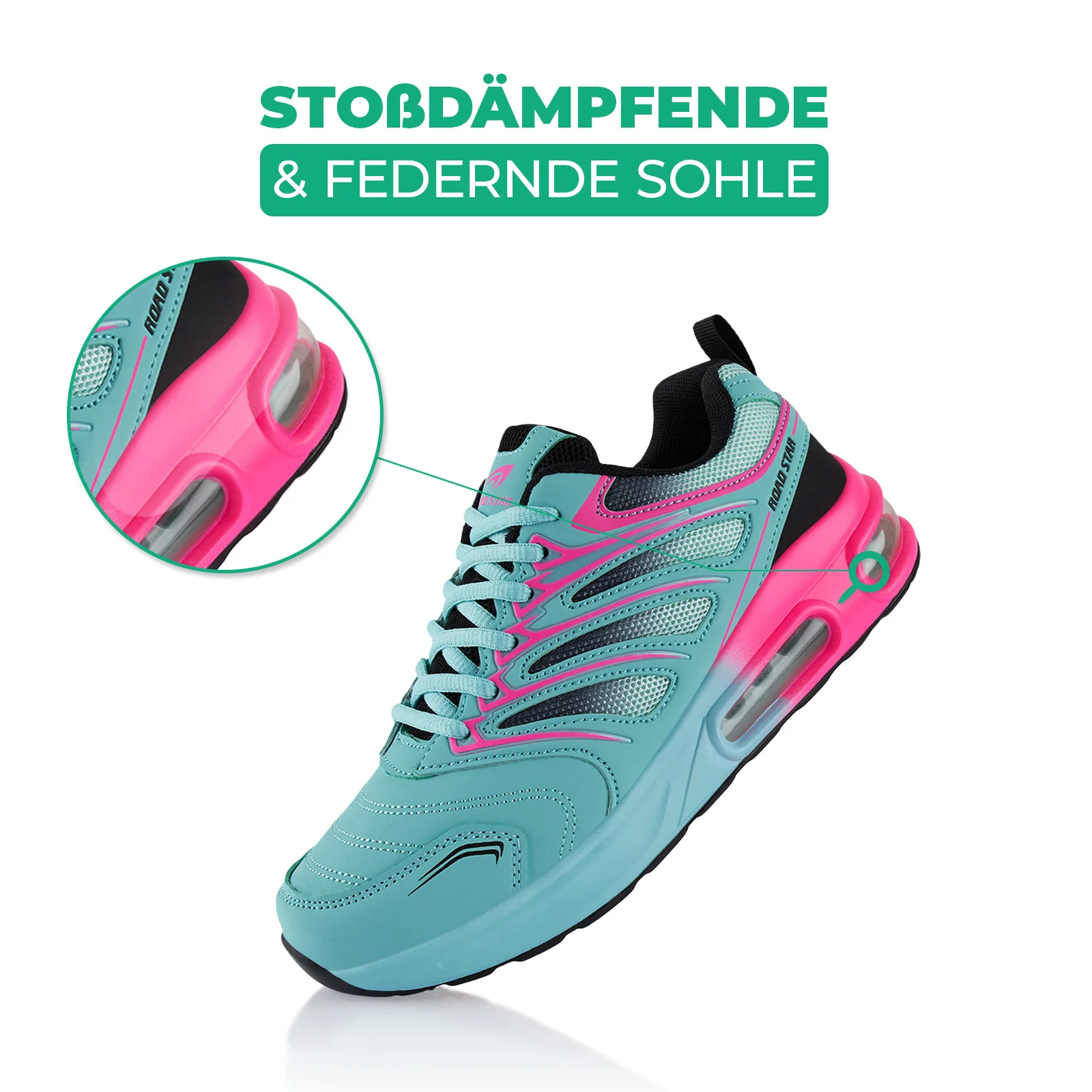 Sneaker Gedämpfte Sohle Sportschuhe - Image 3