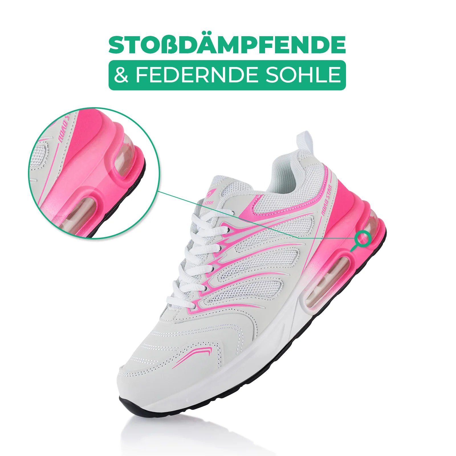Sneaker Gedämpfte Sohle Sportschuhe - Image 3