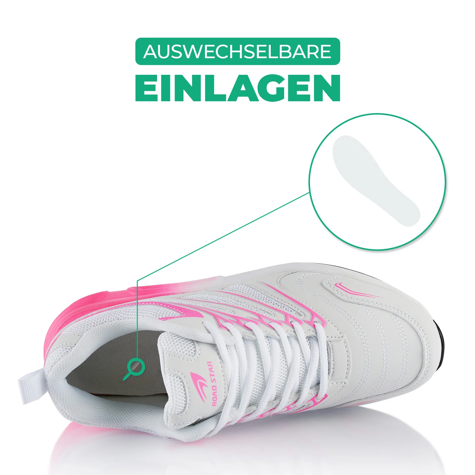 Sneaker Gedämpfte Sohle Sportschuhe - Image 5