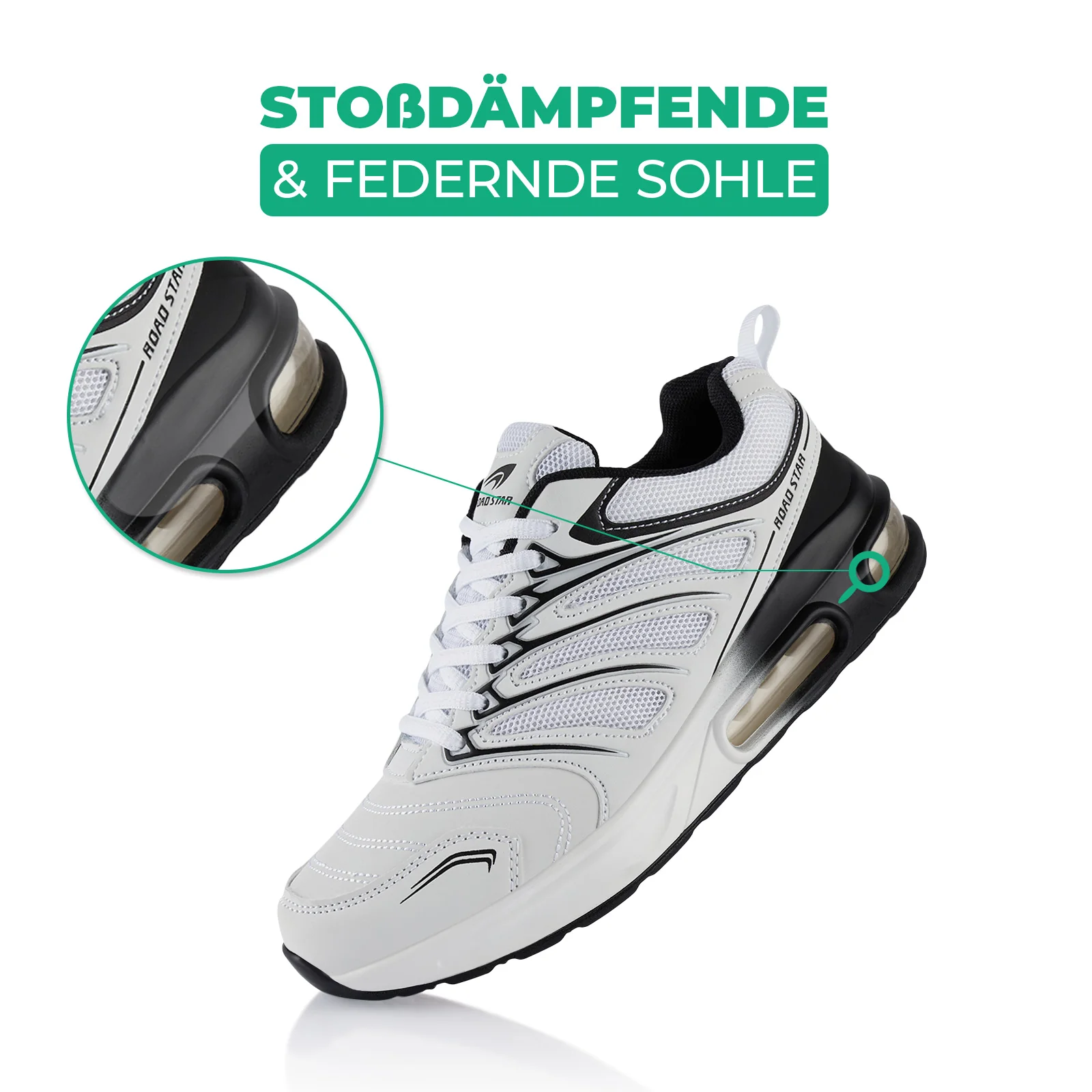 Sneaker Gedämpfte Sohle Sportschuhe - Image 3