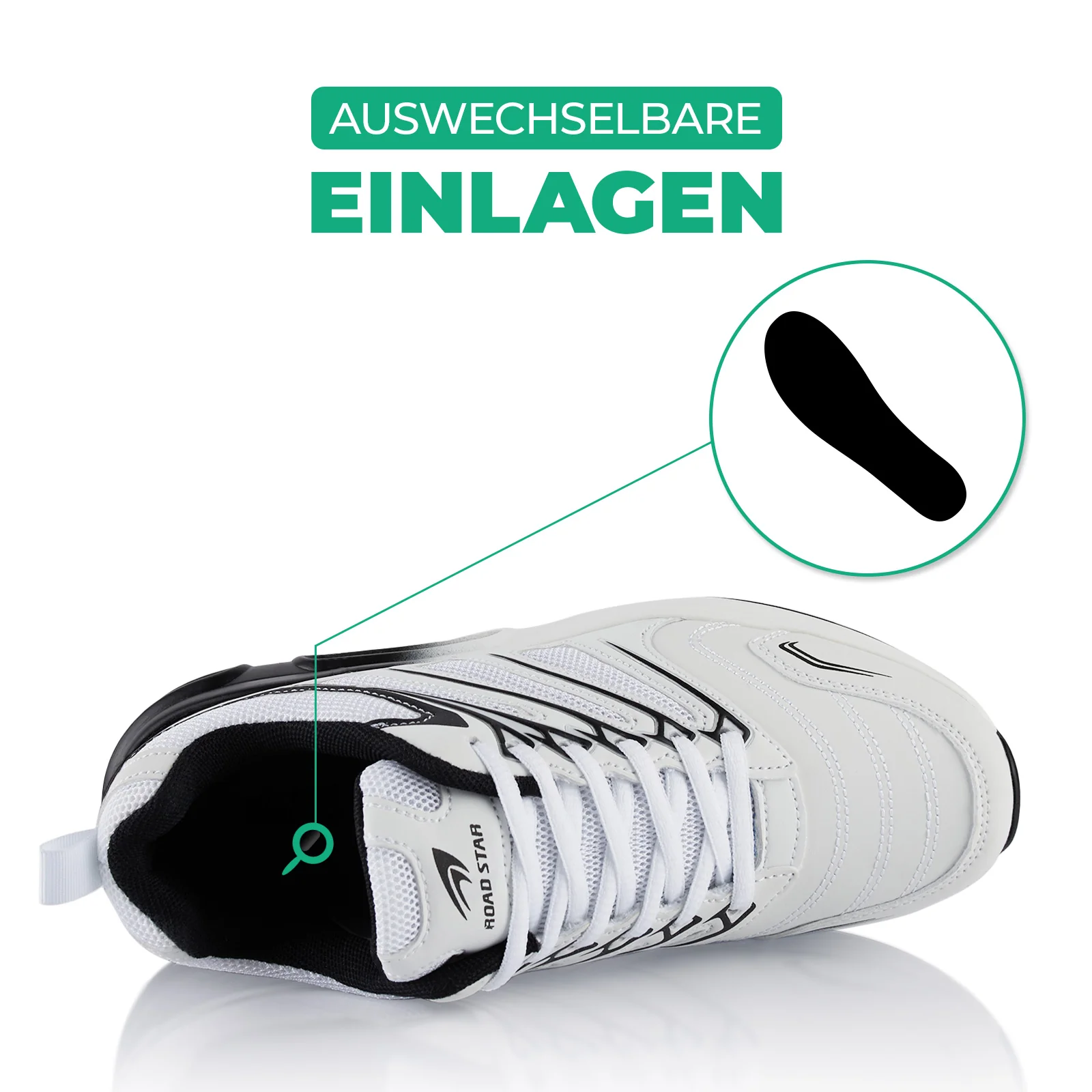 Sneaker Gedämpfte Sohle Sportschuhe - Image 5