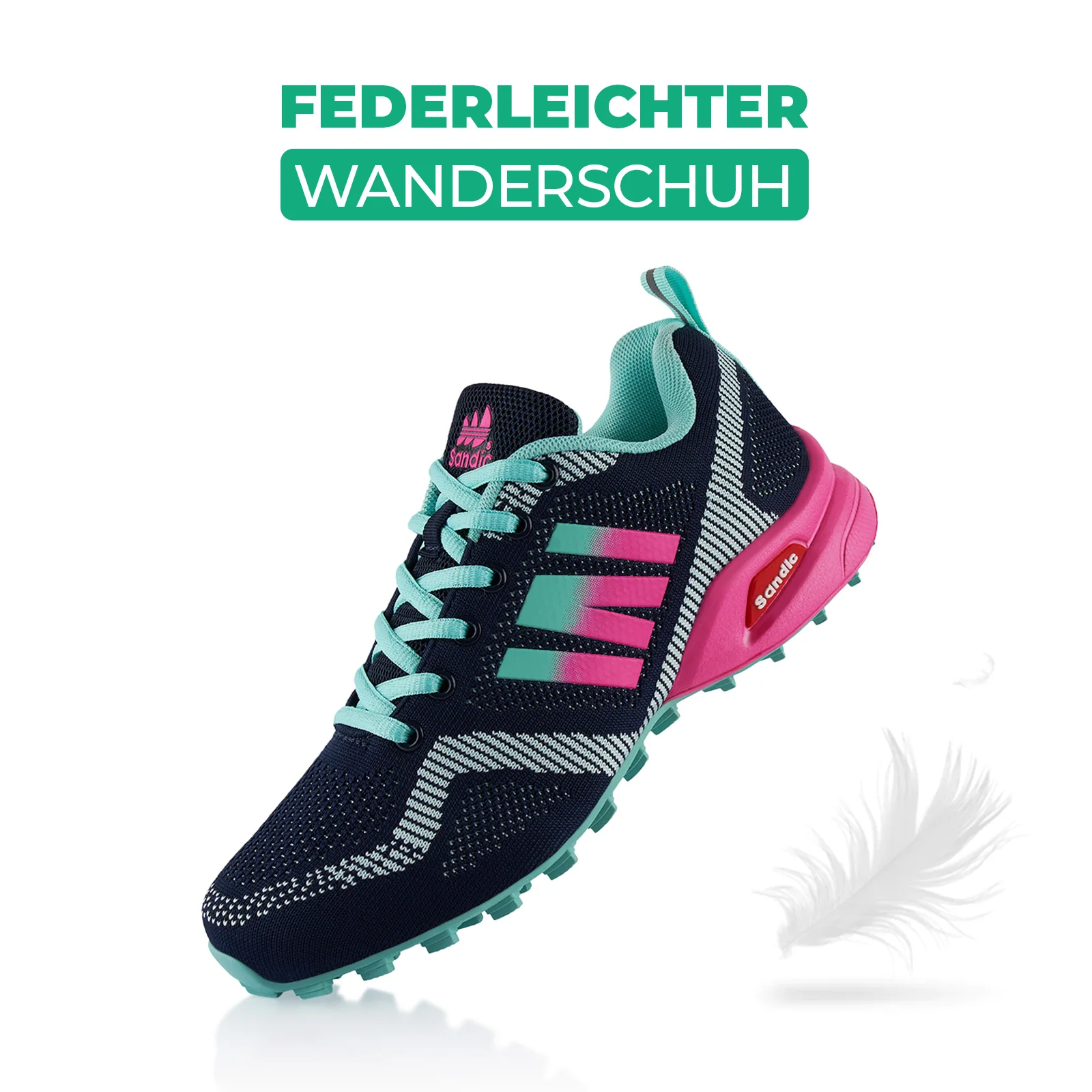 Wanderschuhe Atmungsaktive Trail Running Trekkingschuhe - Image 3