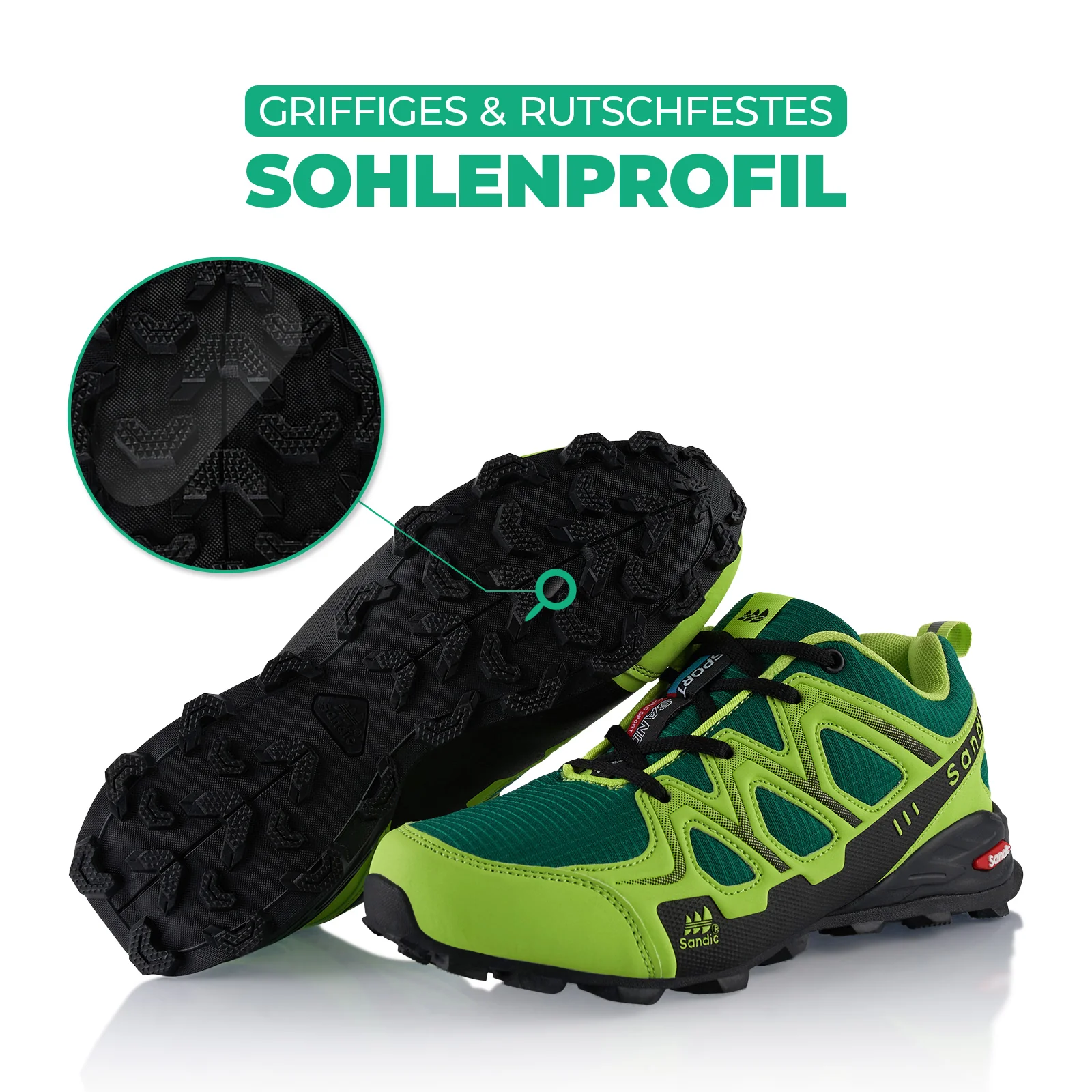 Wanderschuhe Atmungsaktive Trail Running Trekkingschuhe - Image 4
