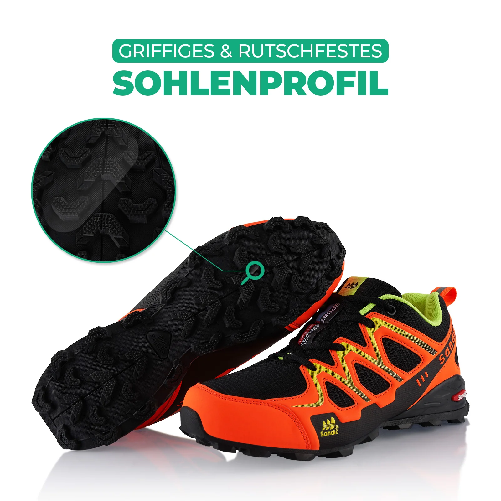 Wanderschuhe Atmungsaktive Trail Running Trekkingschuhe - Image 4