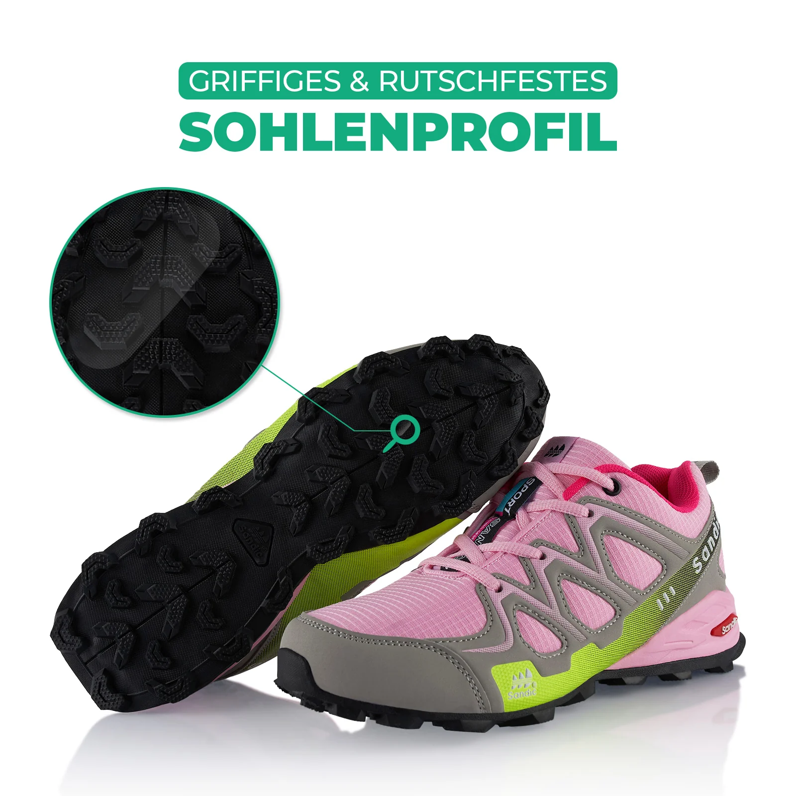 Wanderschuhe Atmungsaktive Trail Running Trekkingschuhe - Image 4