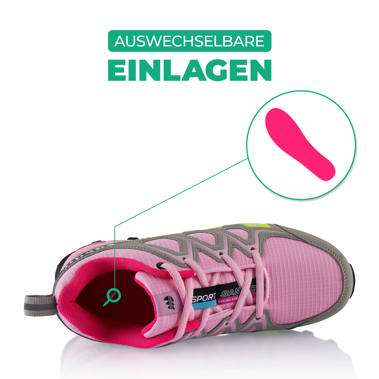 Wanderschuhe Atmungsaktive Trail Running Trekkingschuhe - Image 5