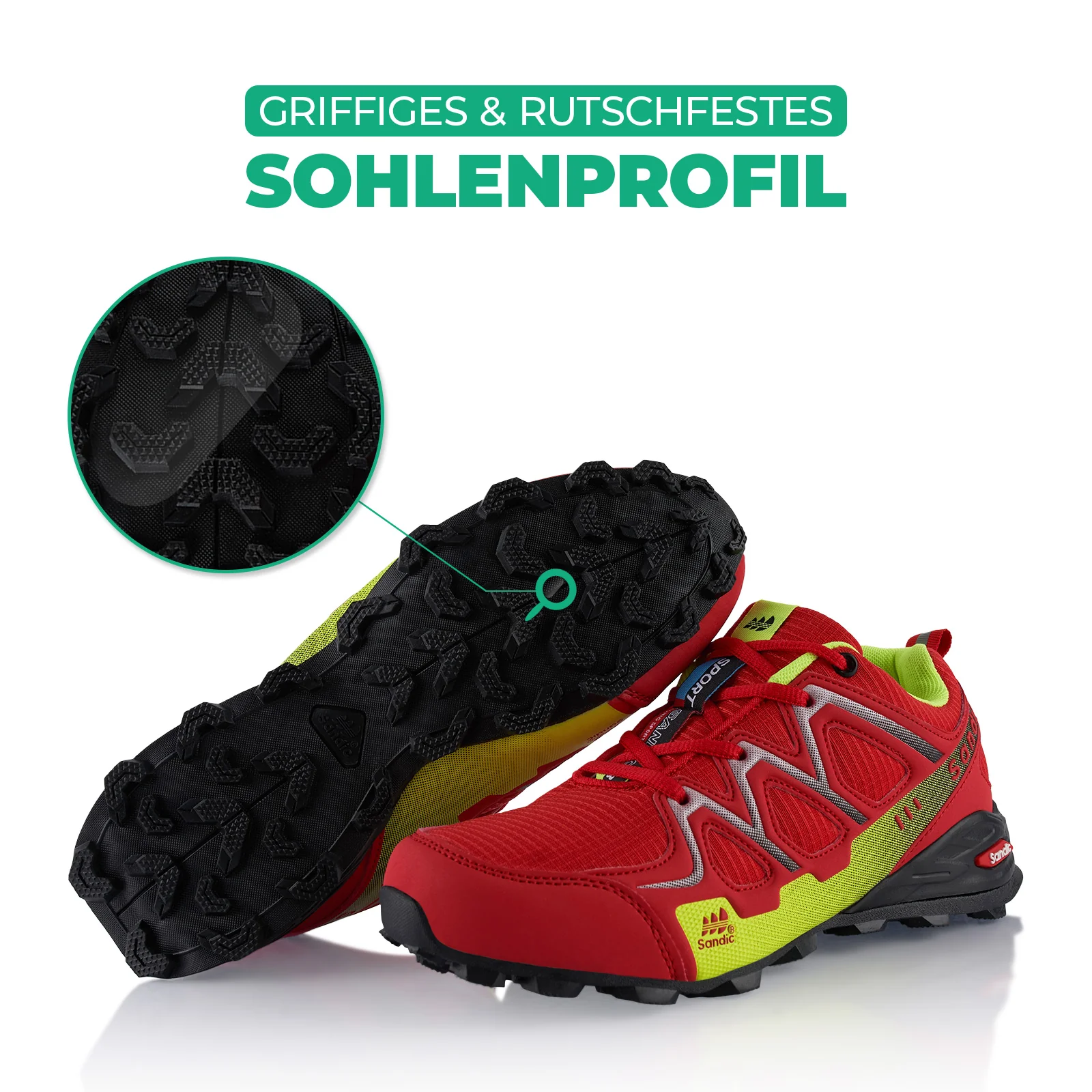 Wanderschuhe Atmungsaktive Trail Running Trekkingschuhe - Image 4