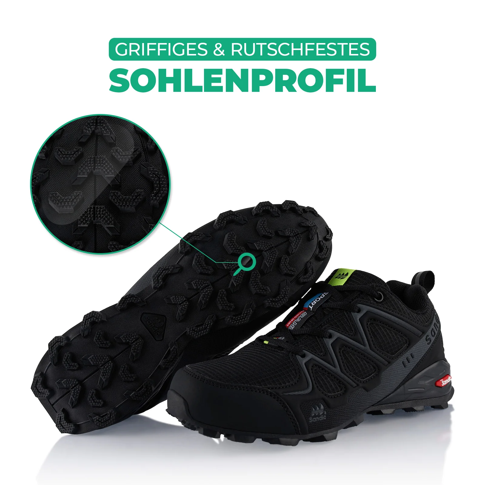 Wanderschuhe Atmungsaktive Trail Running Trekkingschuhe - Image 4