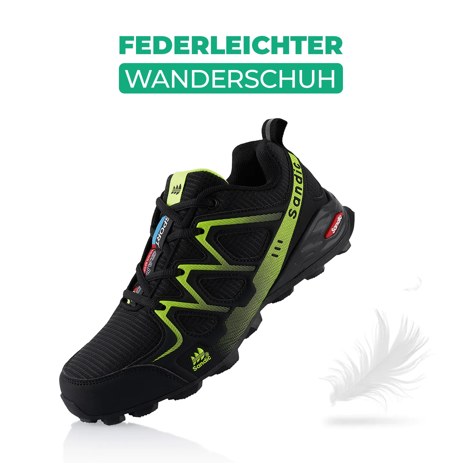Wanderschuhe Atmungsaktive Trail Running Trekkingschuhe - Image 3