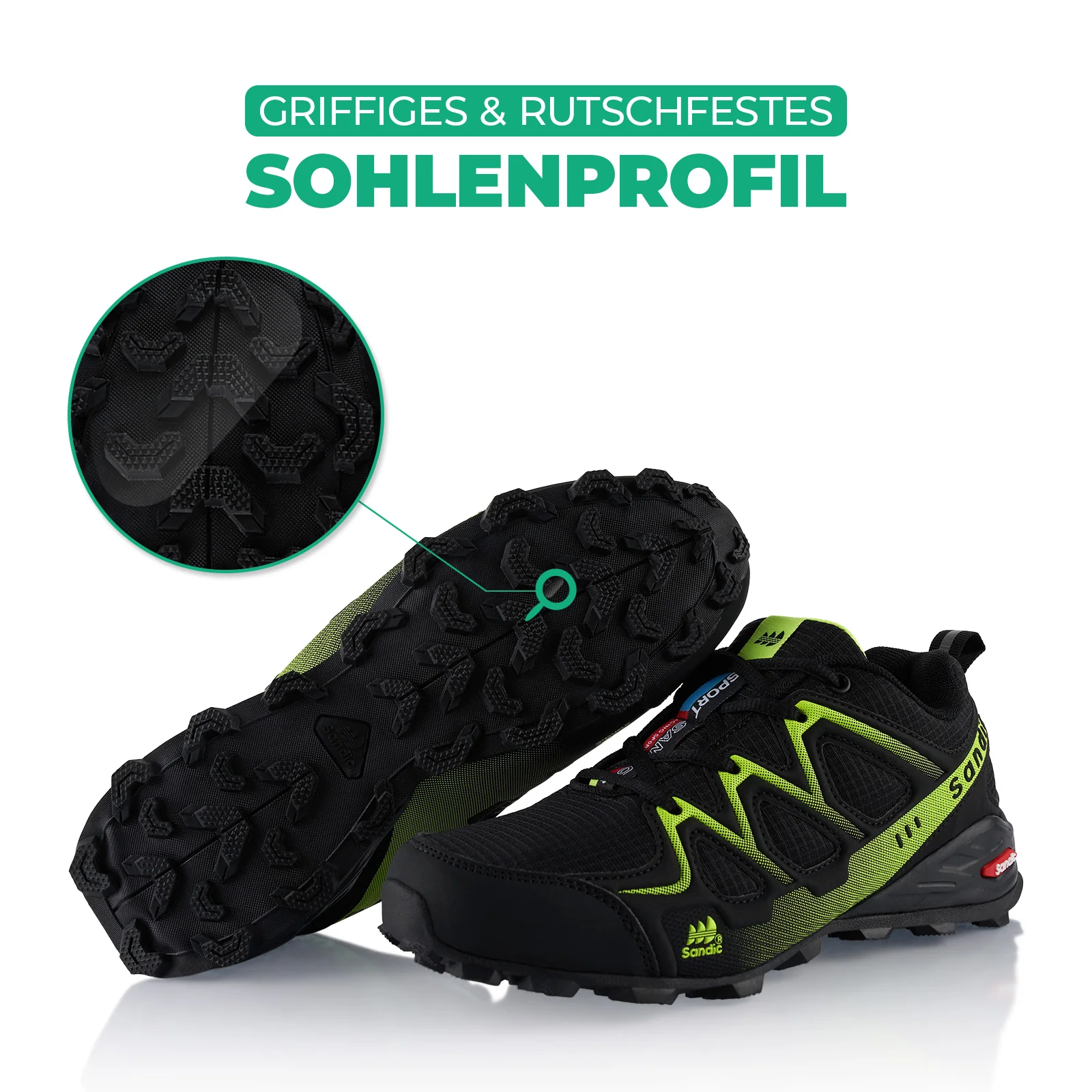 Wanderschuhe Atmungsaktive Trail Running Trekkingschuhe - Image 4