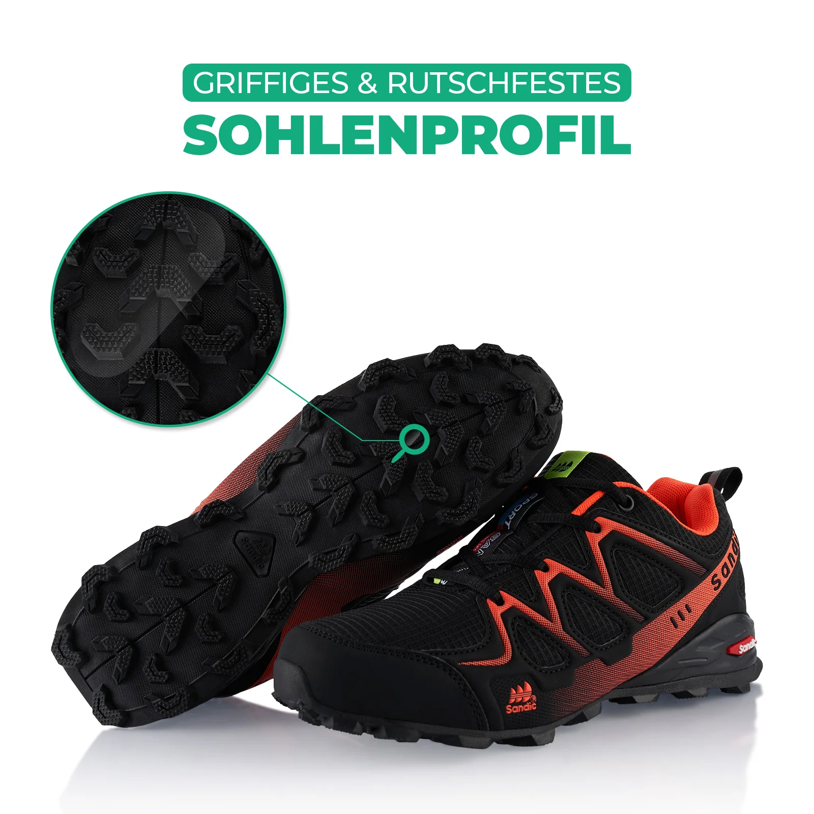 Wanderschuhe Atmungsaktive Trail Running Trekkingschuhe - Image 4