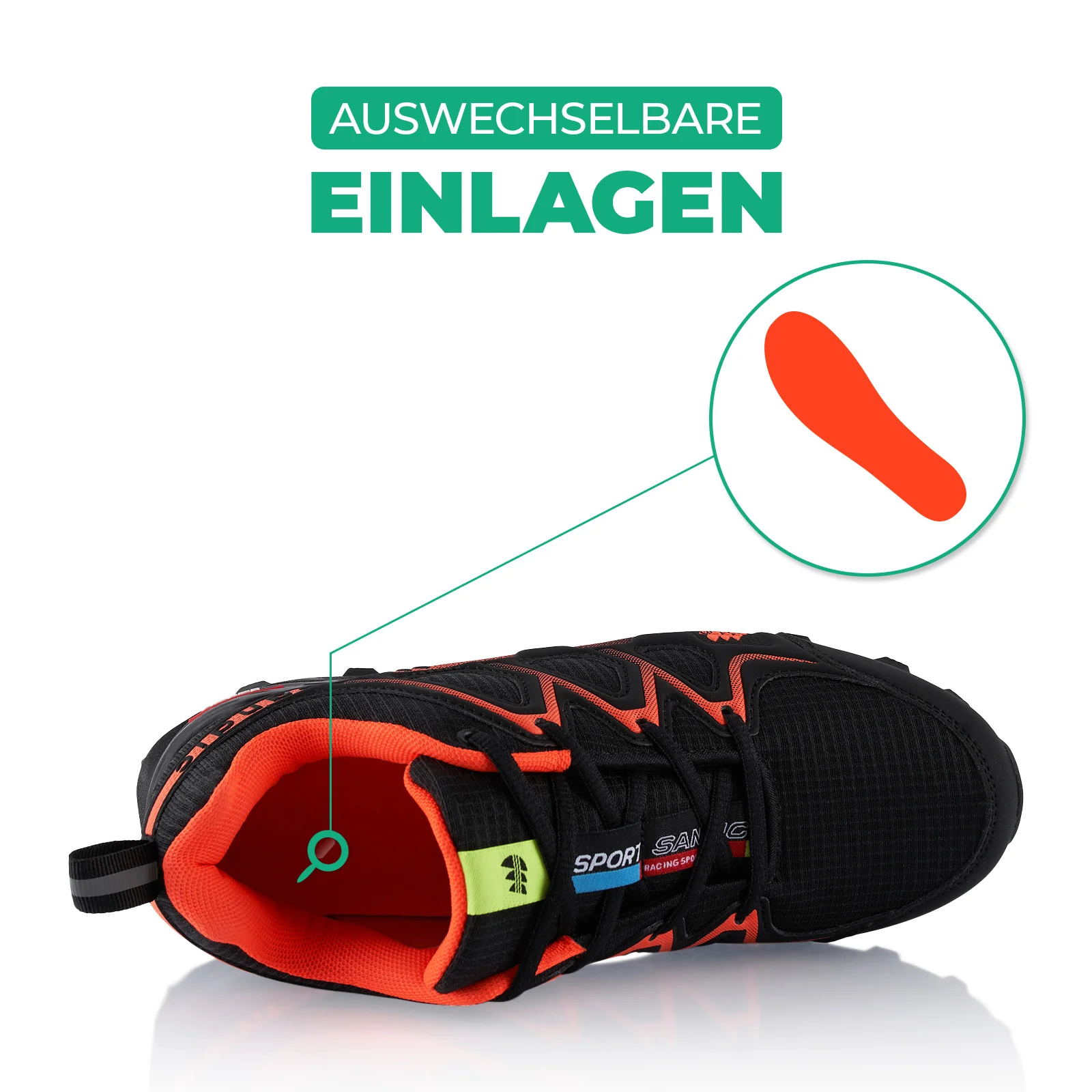 Wanderschuhe Atmungsaktive Trail Running Trekkingschuhe - Image 5