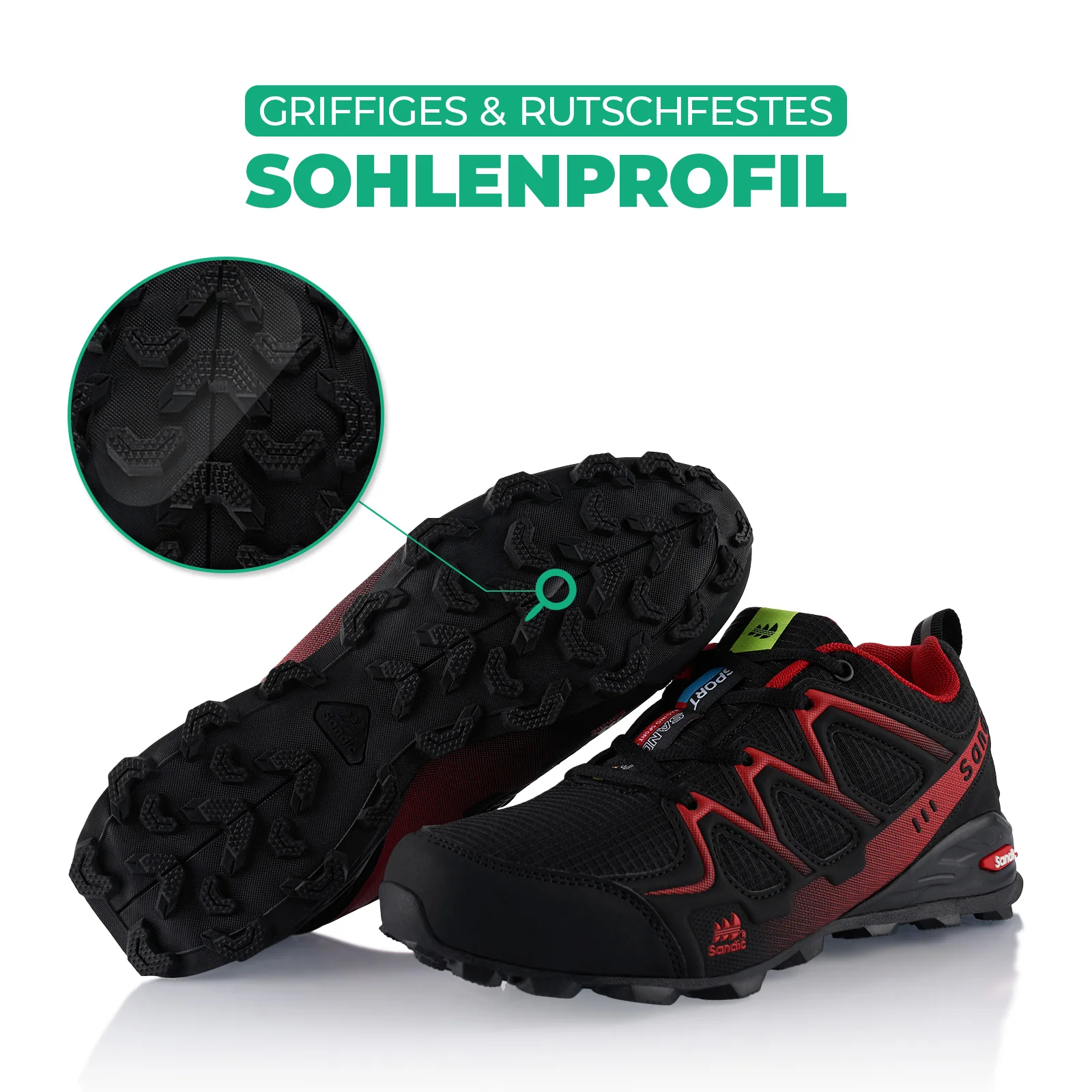 Wanderschuhe Atmungsaktive Trail Running Trekkingschuhe - Image 4
