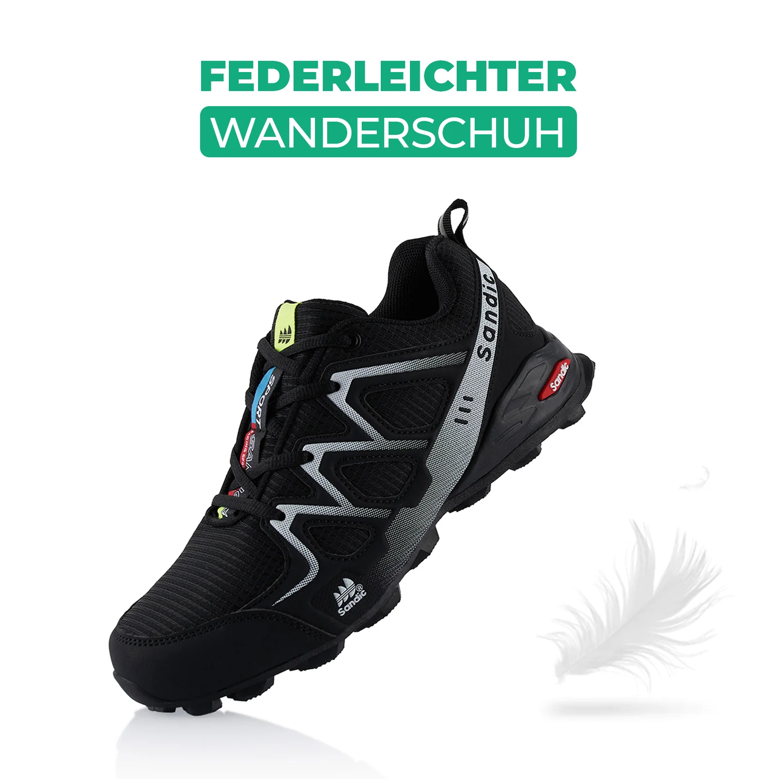 Wanderschuhe Atmungsaktive Trail Running Trekkingschuhe - Image 3