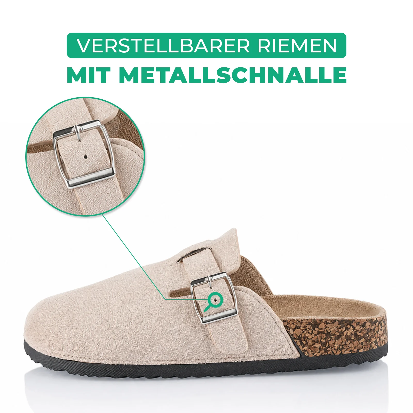 Pantoffeln mit Kork-Fußbett - Image 2