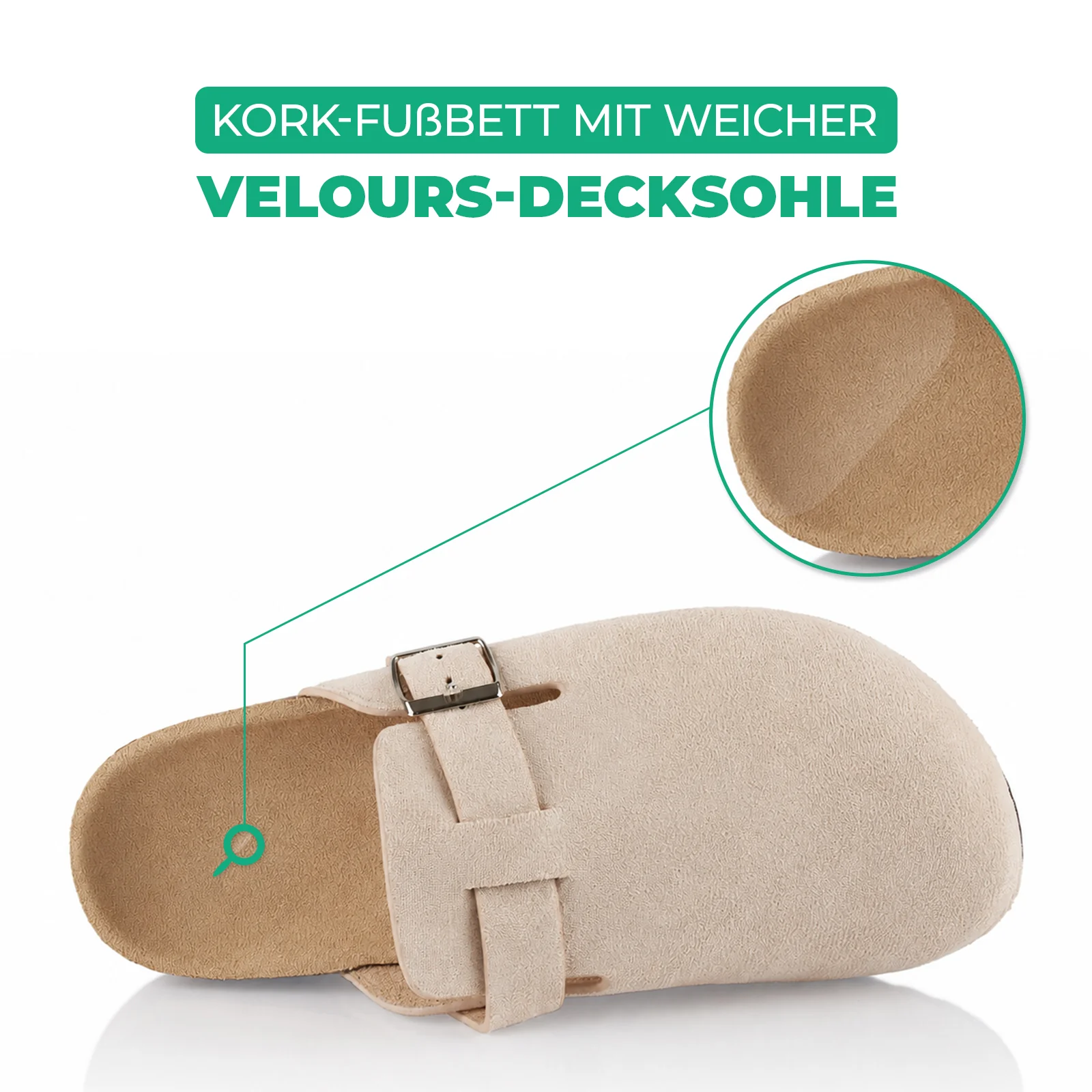Pantoffeln mit Kork-Fußbett - Image 5