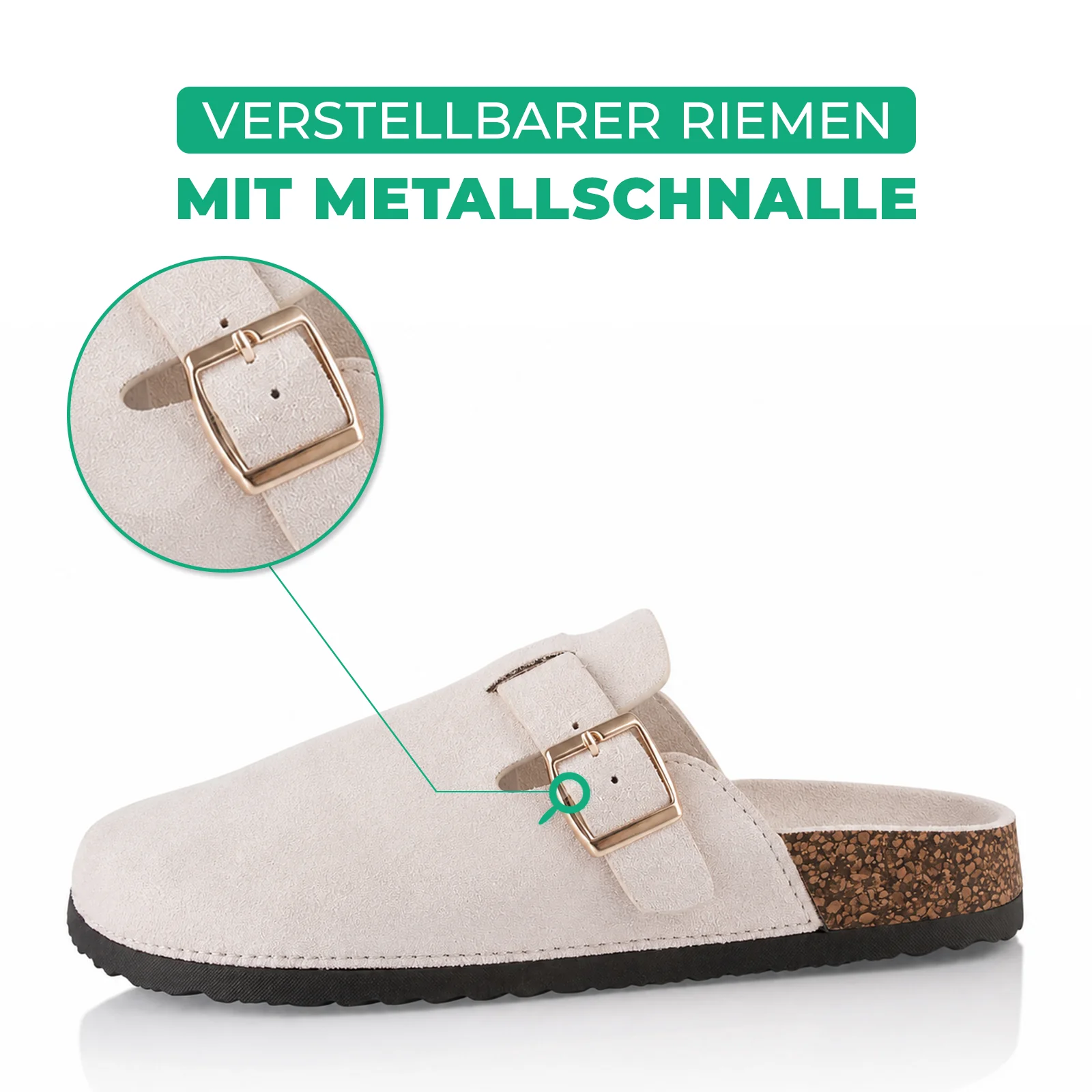 Pantoffeln mit Kork-Fußbett - Image 2