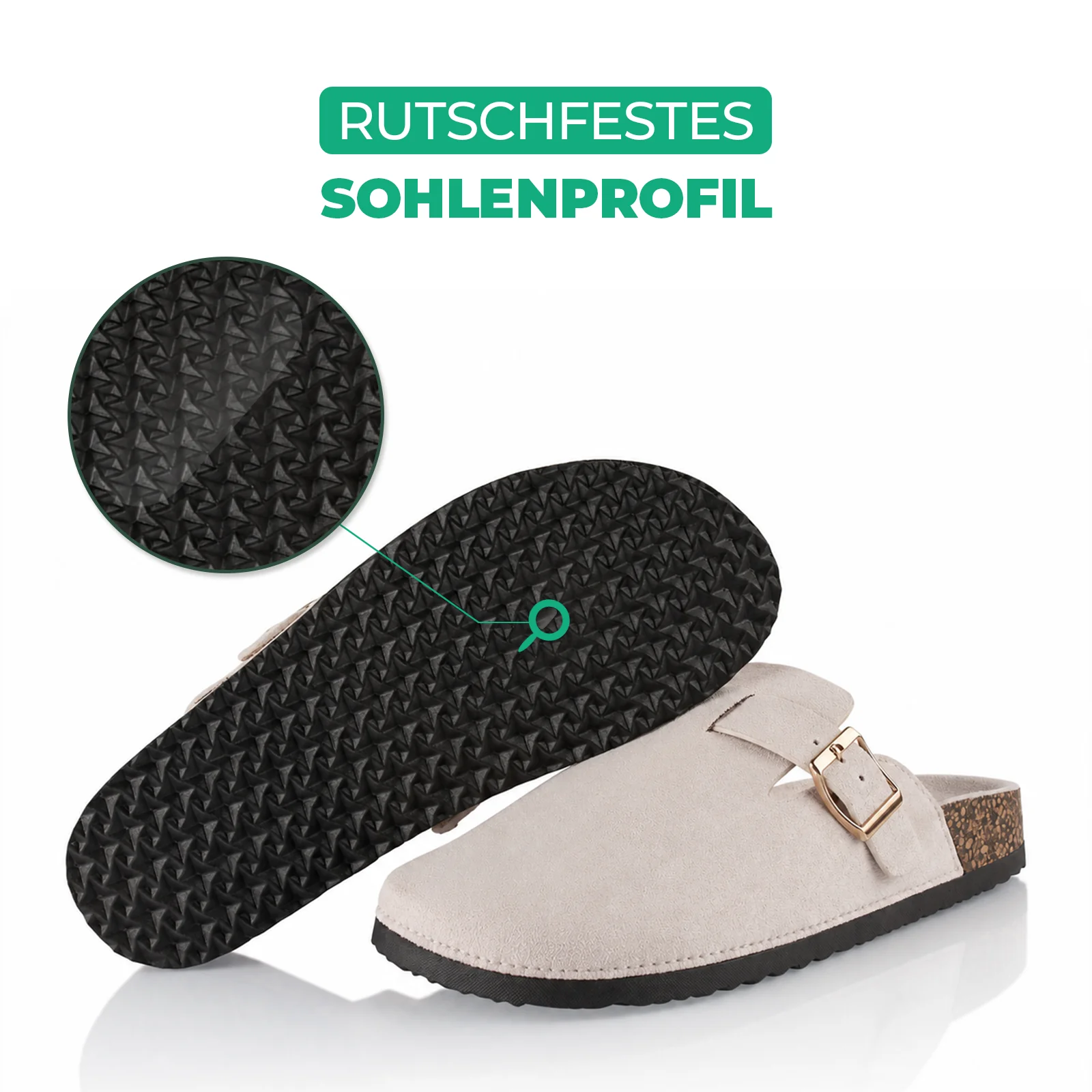 Pantoffeln mit Kork-Fußbett - Image 4