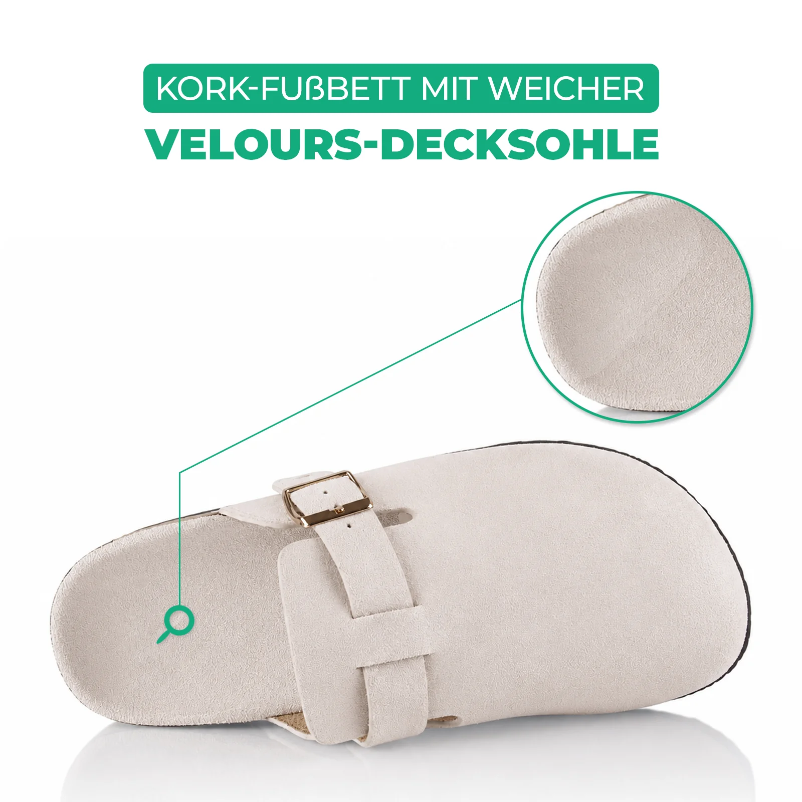 Pantoffeln mit Kork-Fußbett - Image 5