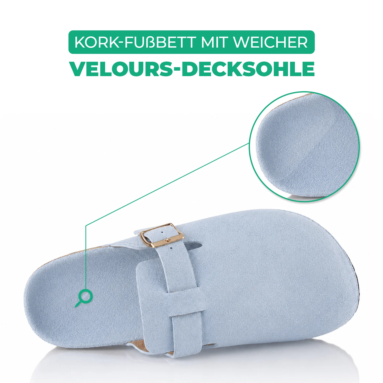 Pantoffeln mit Kork-Fußbett - Image 5