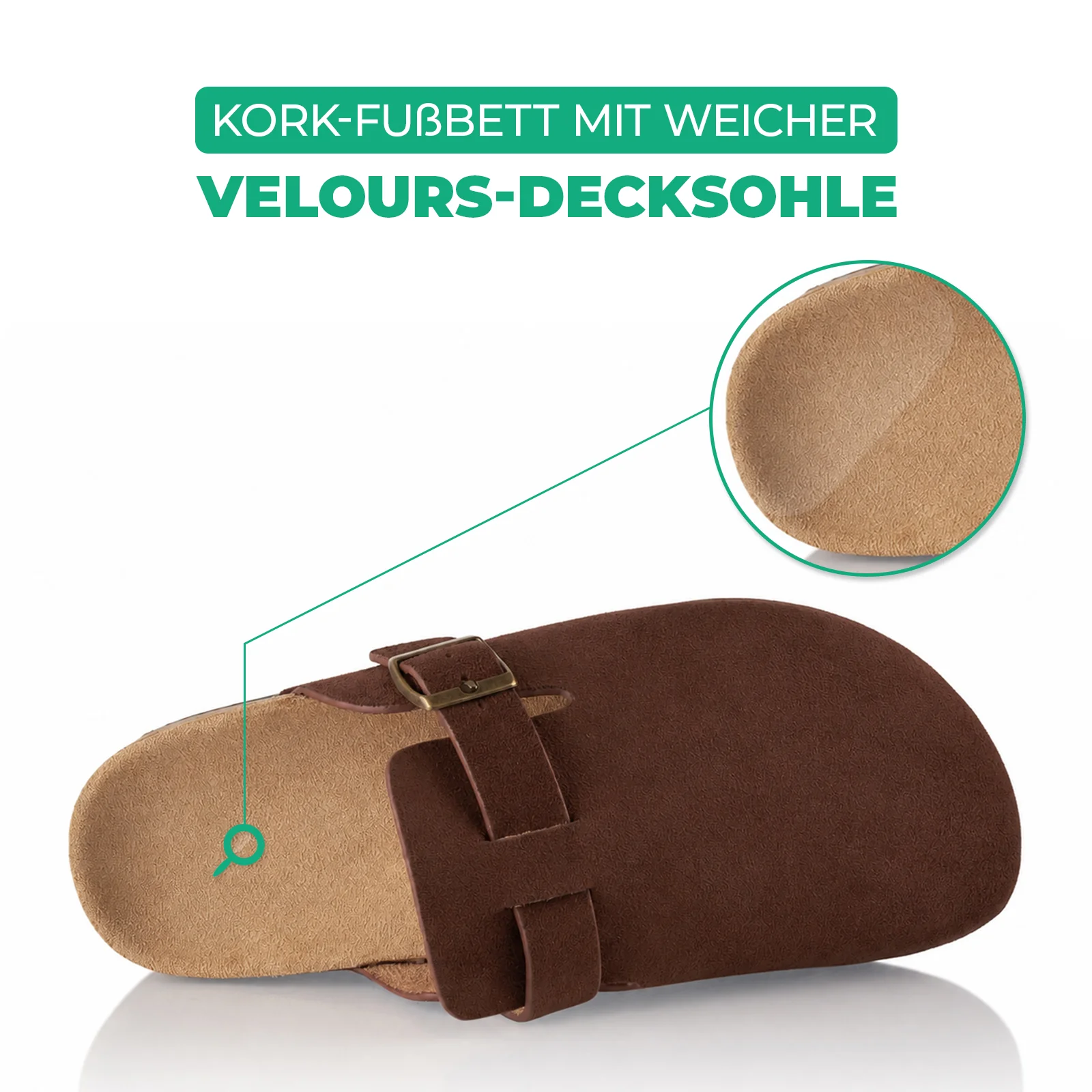 Pantoffeln mit Kork-Fußbett - Image 5