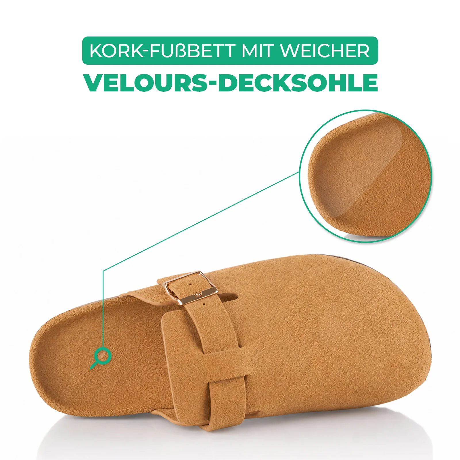 Pantoffeln mit Kork-Fußbett - Image 5