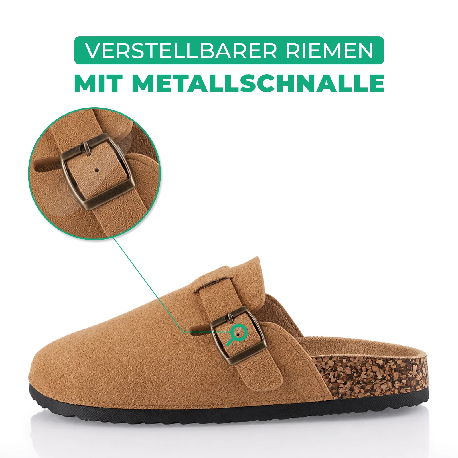 Pantoffeln mit Kork-Fußbett - Image 2