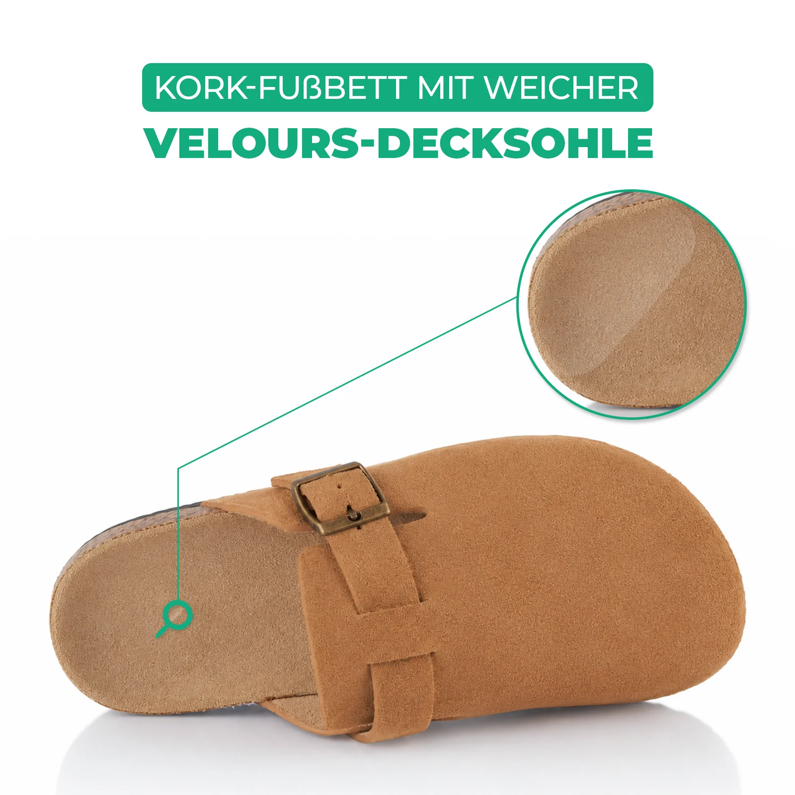 Pantoffeln mit Kork-Fußbett - Image 5