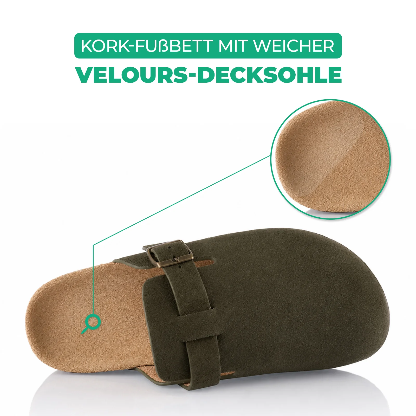Pantoffeln mit Kork-Fußbett - Image 5