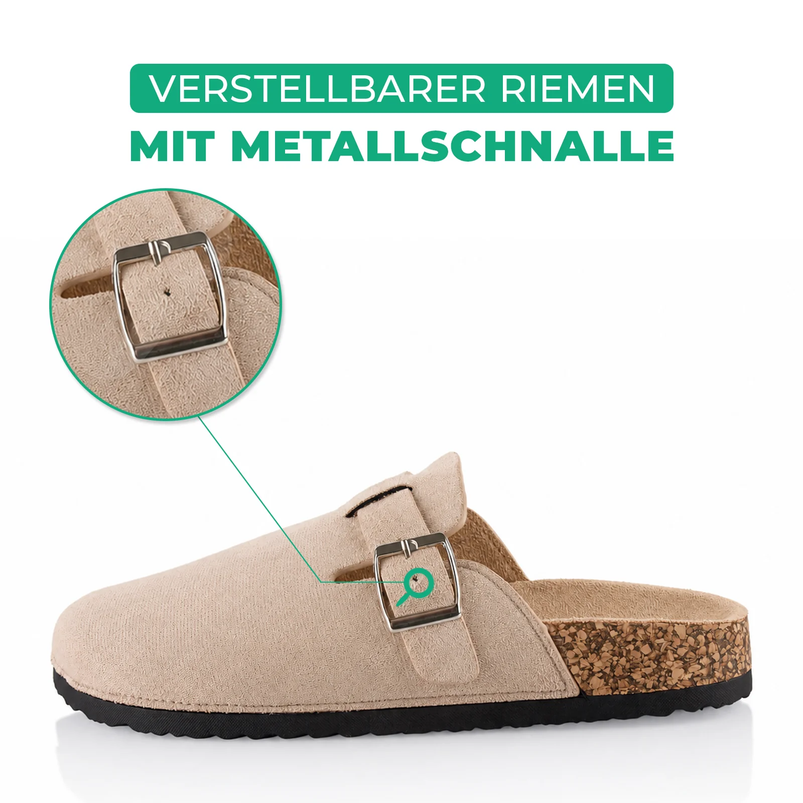 Pantoffeln mit Kork-Fußbett - Image 2
