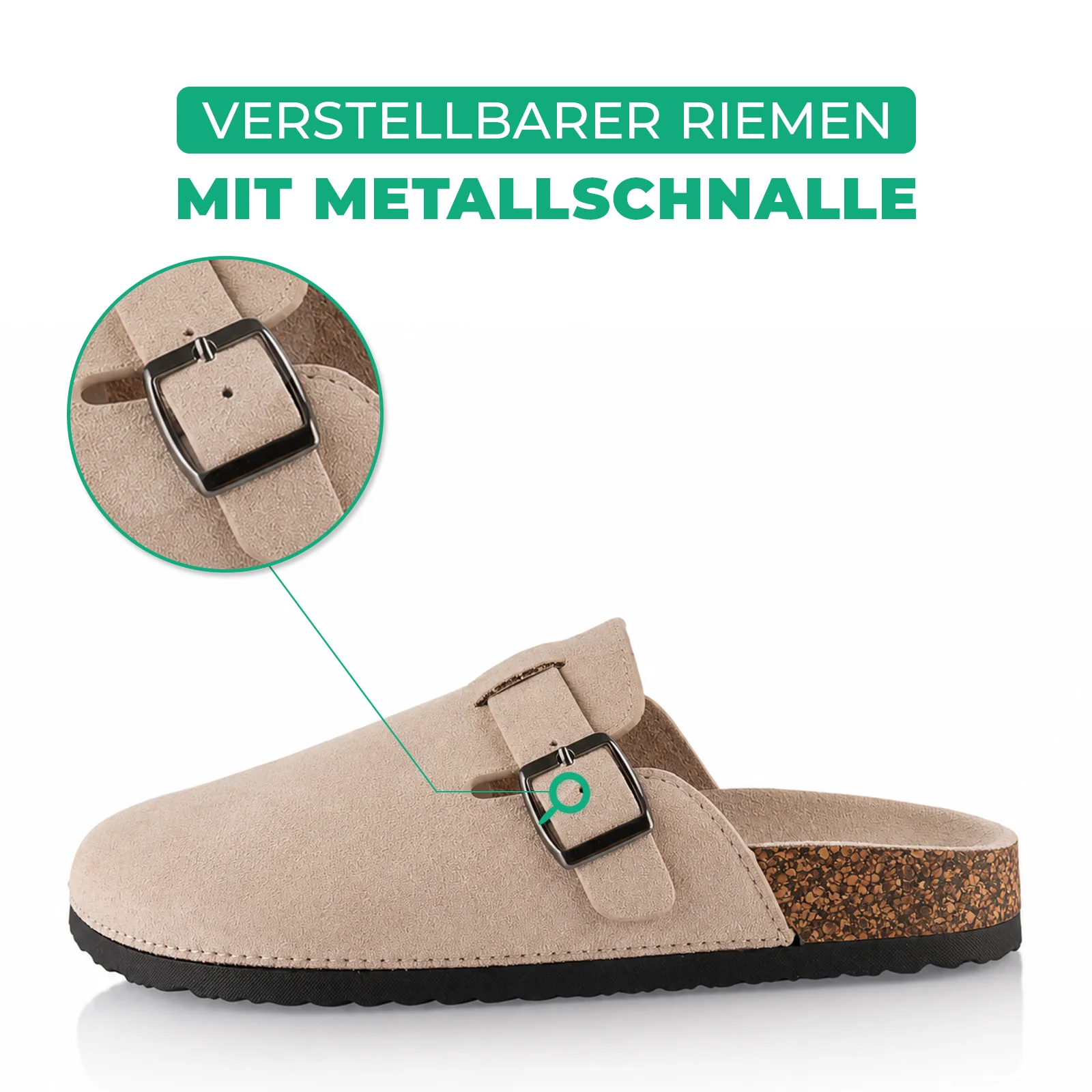 Pantoffeln mit Kork-Fußbett - Image 2