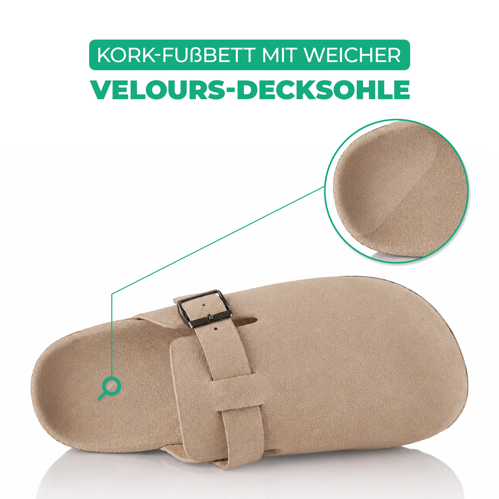 Pantoffeln mit Kork-Fußbett - Image 5